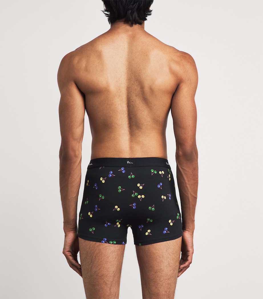 Paul Smith Mens Stretch-Organic Cotton Trunks (Pack of 3) Plate Image 3