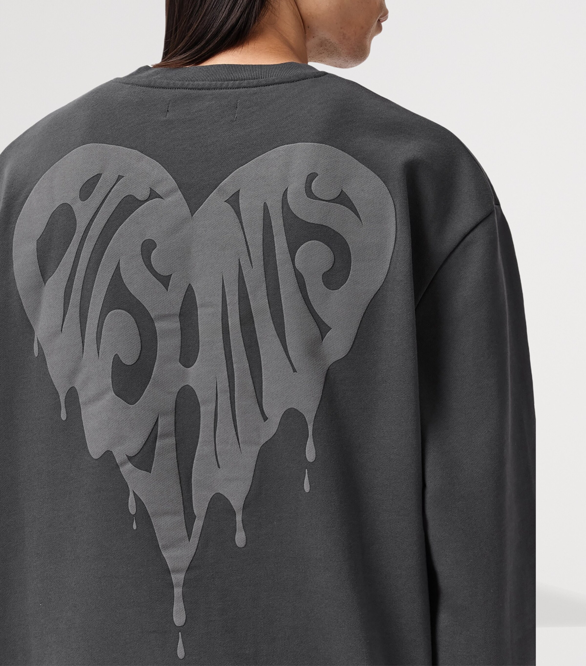 Cotton Trip Sweatshirt WASHED BLACK Image 9