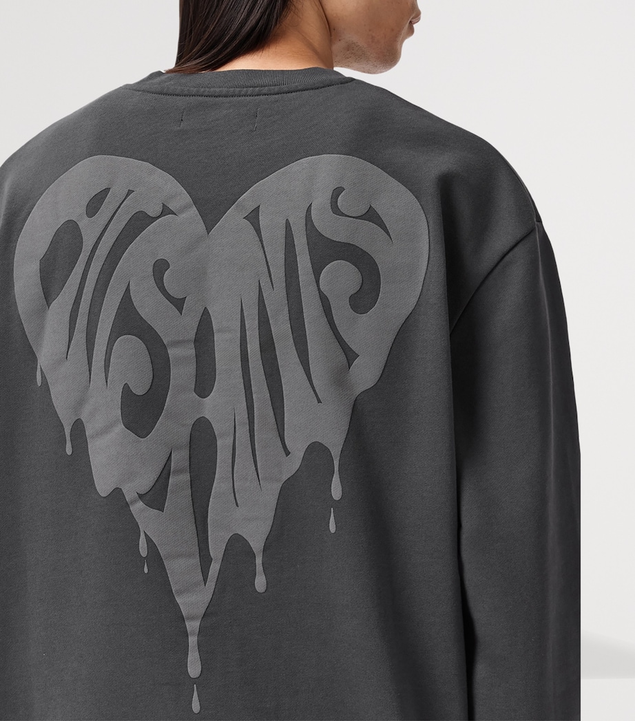 Cotton Trip Sweatshirt WASHED BLACK Image 9