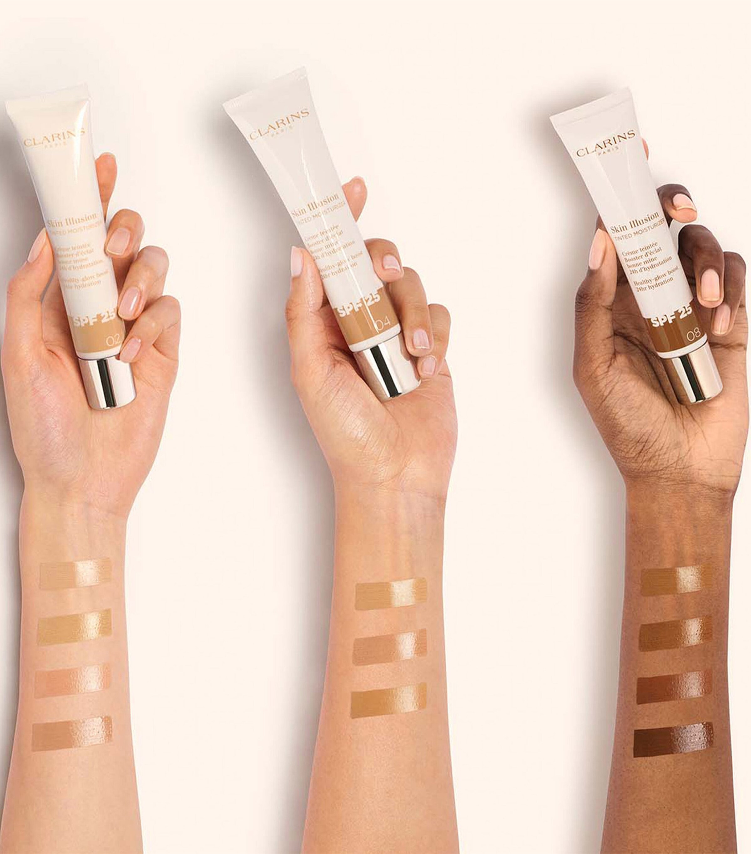 Clarins Skin Illusion Tinted Moisturizer SPF 25 | Make-up | Face | Tinted Moisturisers | Designers | Clarins Clarins Skin Illusion Tinted Moisturizer SPF 25 | Make-up | Face | Tinted Moisturisers | Designers | Clarins