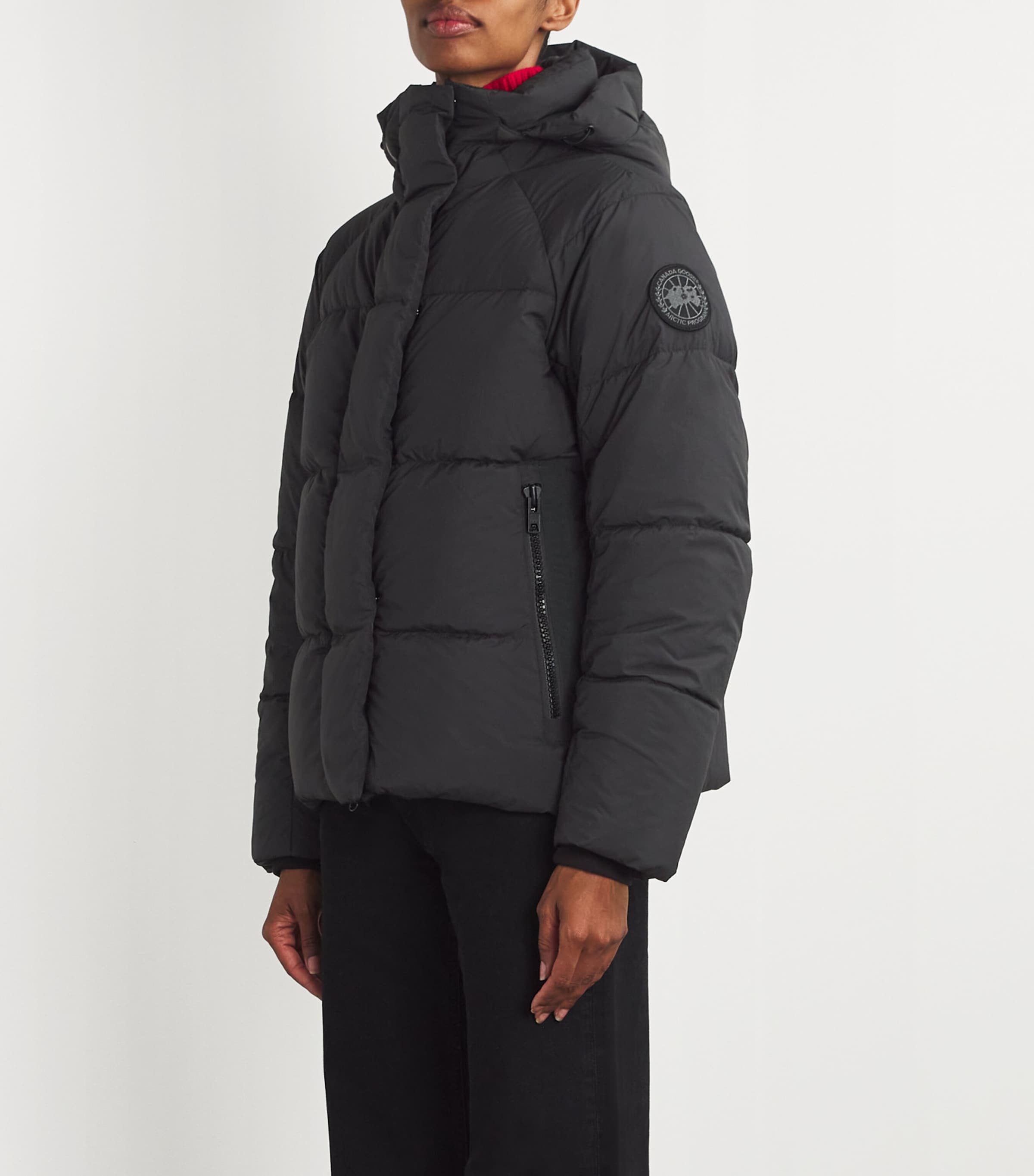 Canada Goose Black Down Water-Resistant Junction Parka | Harrods US