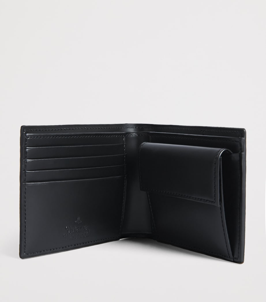 Vivienne Westwood Leather Logo Wallet Black Image 2