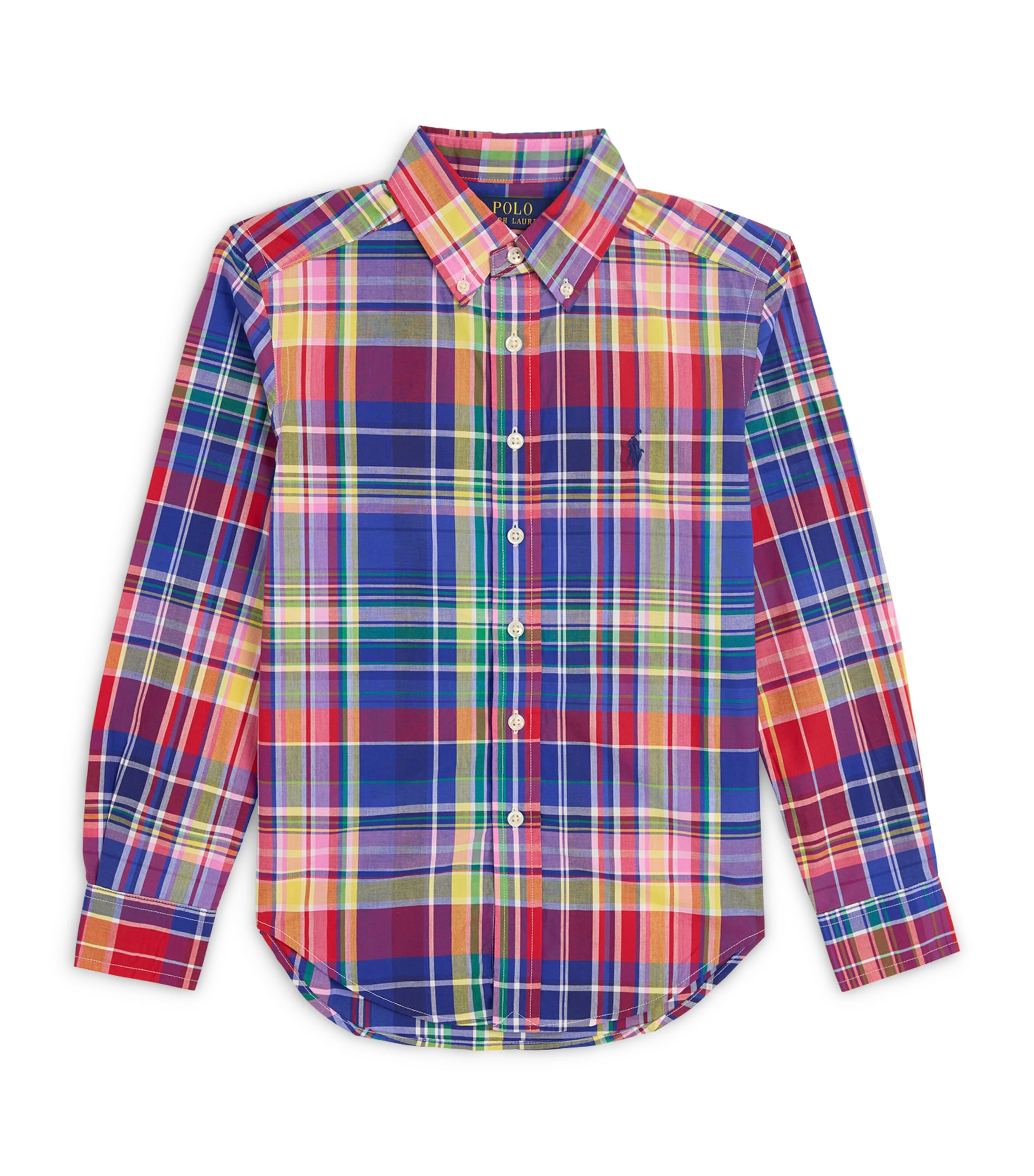 Shop Ralph Lauren Cotton Plaid Sport Shirt