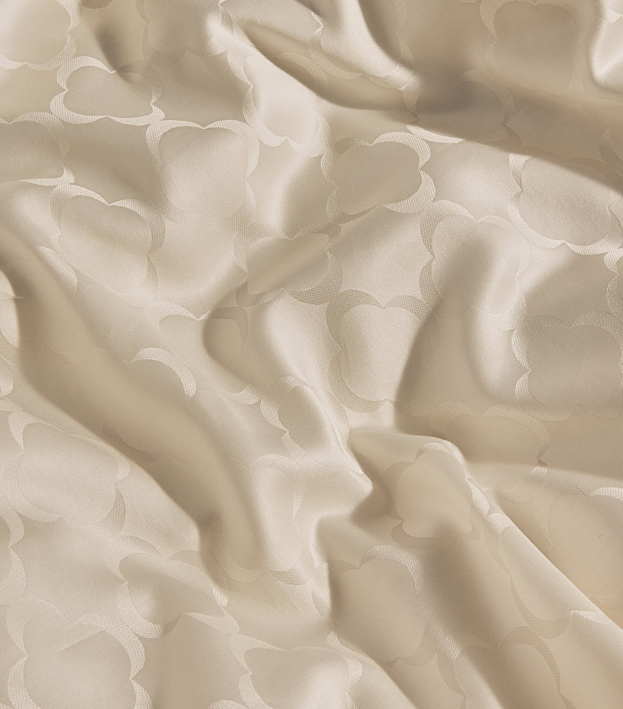 Egyptian Cotton Lua Super King Duvet Cover (260cm x 220cm) NATUREL Image 3