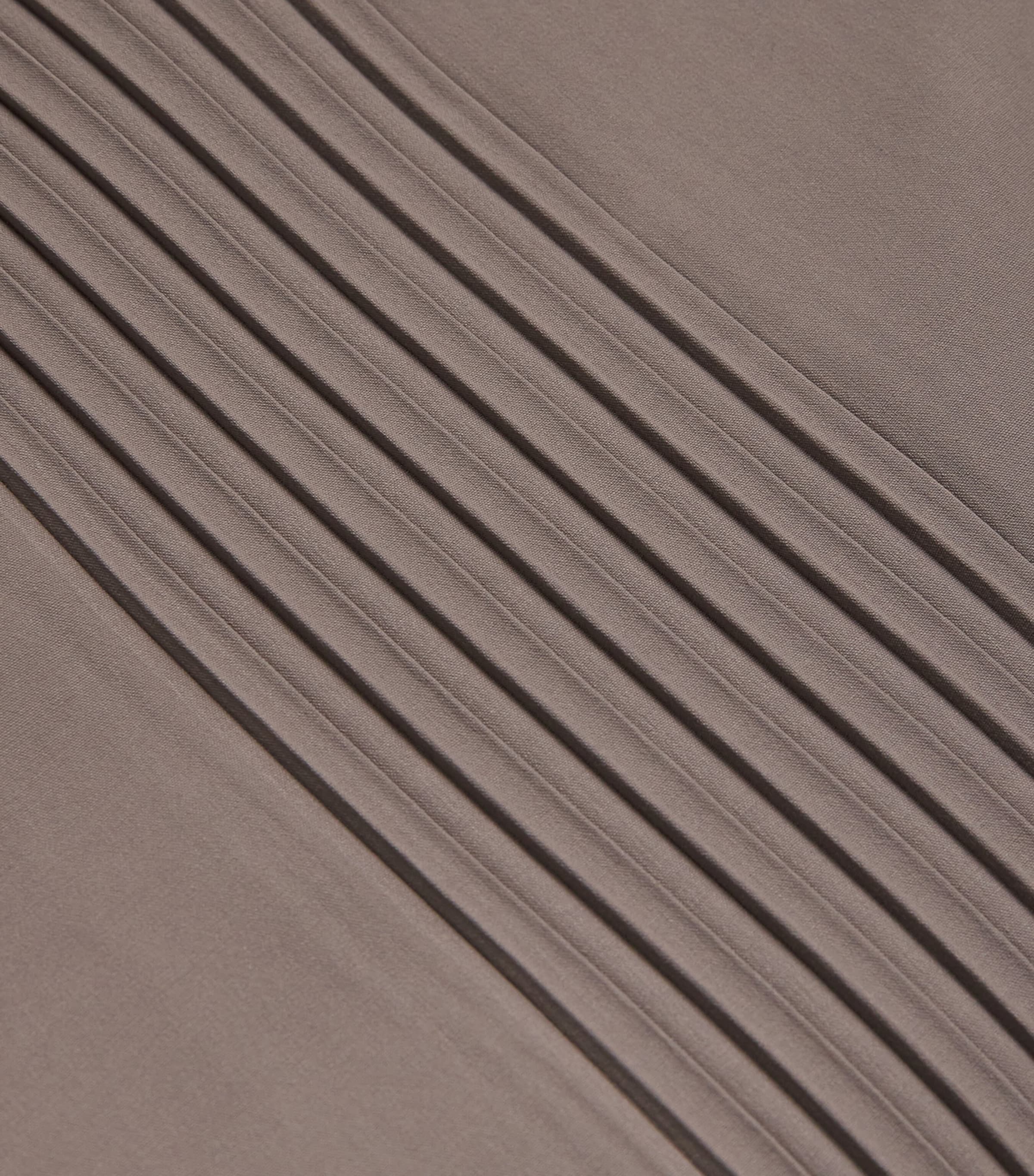 IM MEN Mens Pleated Shirt Mocha Image 5