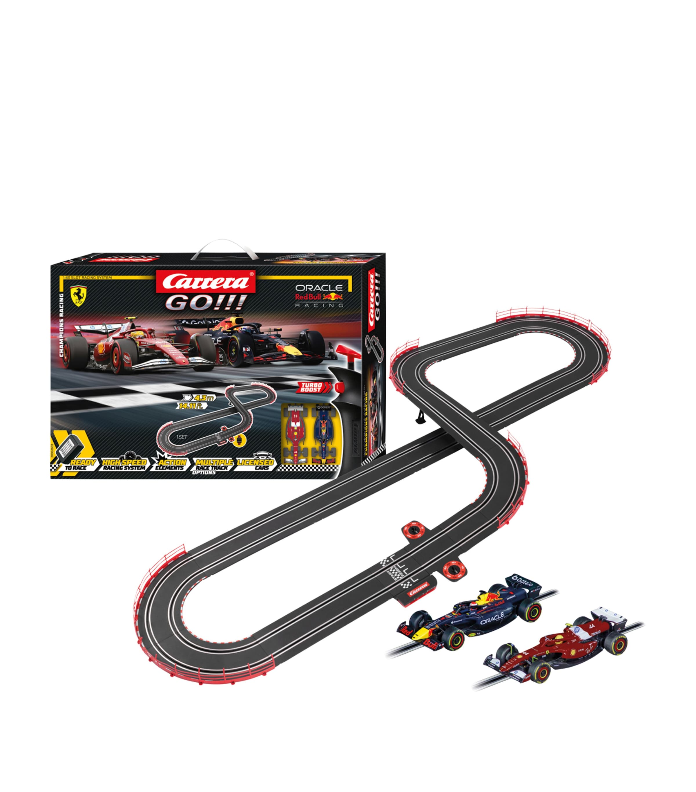 Champion's Racing GO!!! 2025 F1 Slot Racing Set MULTI Image 1