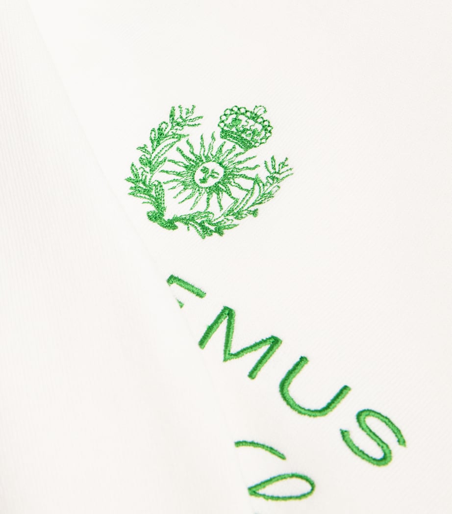 Embroidered Logo Sweatshirt 1IN HOTEL WHITE Image 5