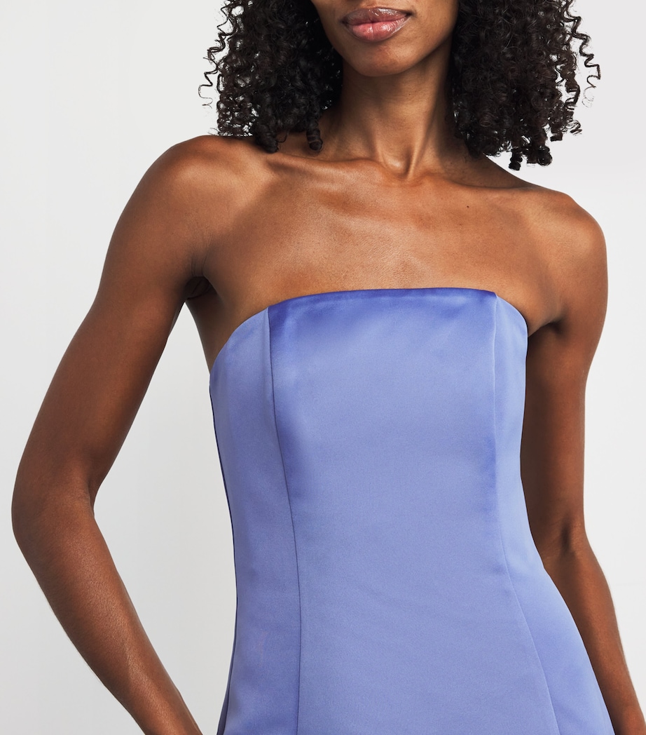 Floral-Appliqué Rayna Maxi Dress MOONLIGHT Image 4