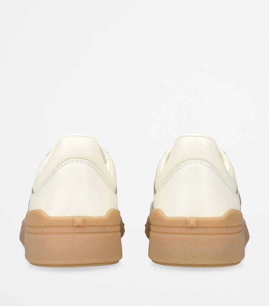 Valentino Garavani Leather Upvillage Sneakers White/oth Image 2