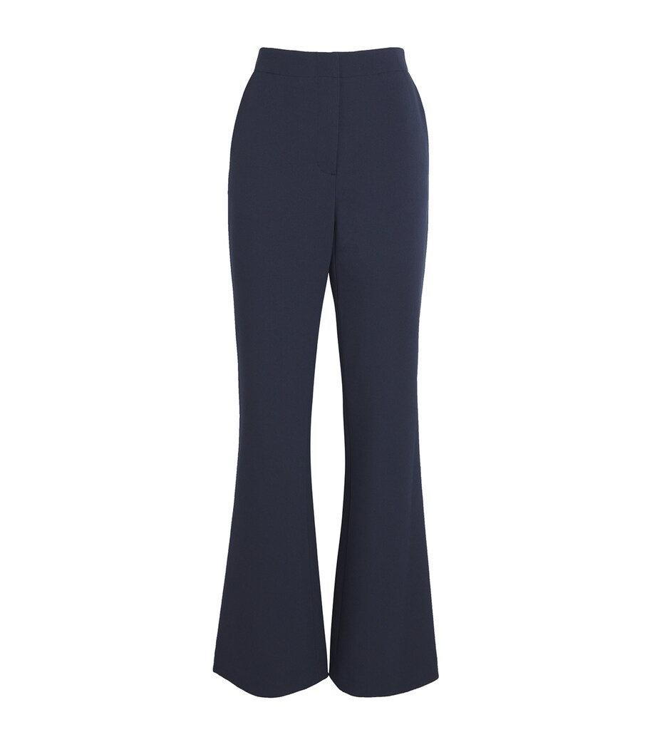 Simkhai Womens Kenna Flared Tailored Trousers Midnight Image 1