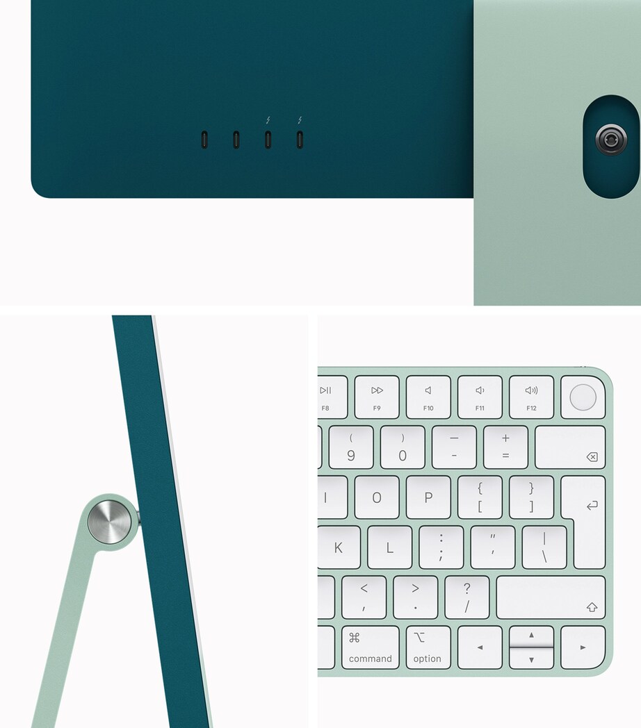 iMac 24” M1 Chip 8-Core CPU 256GB - Green GREEN Image 4