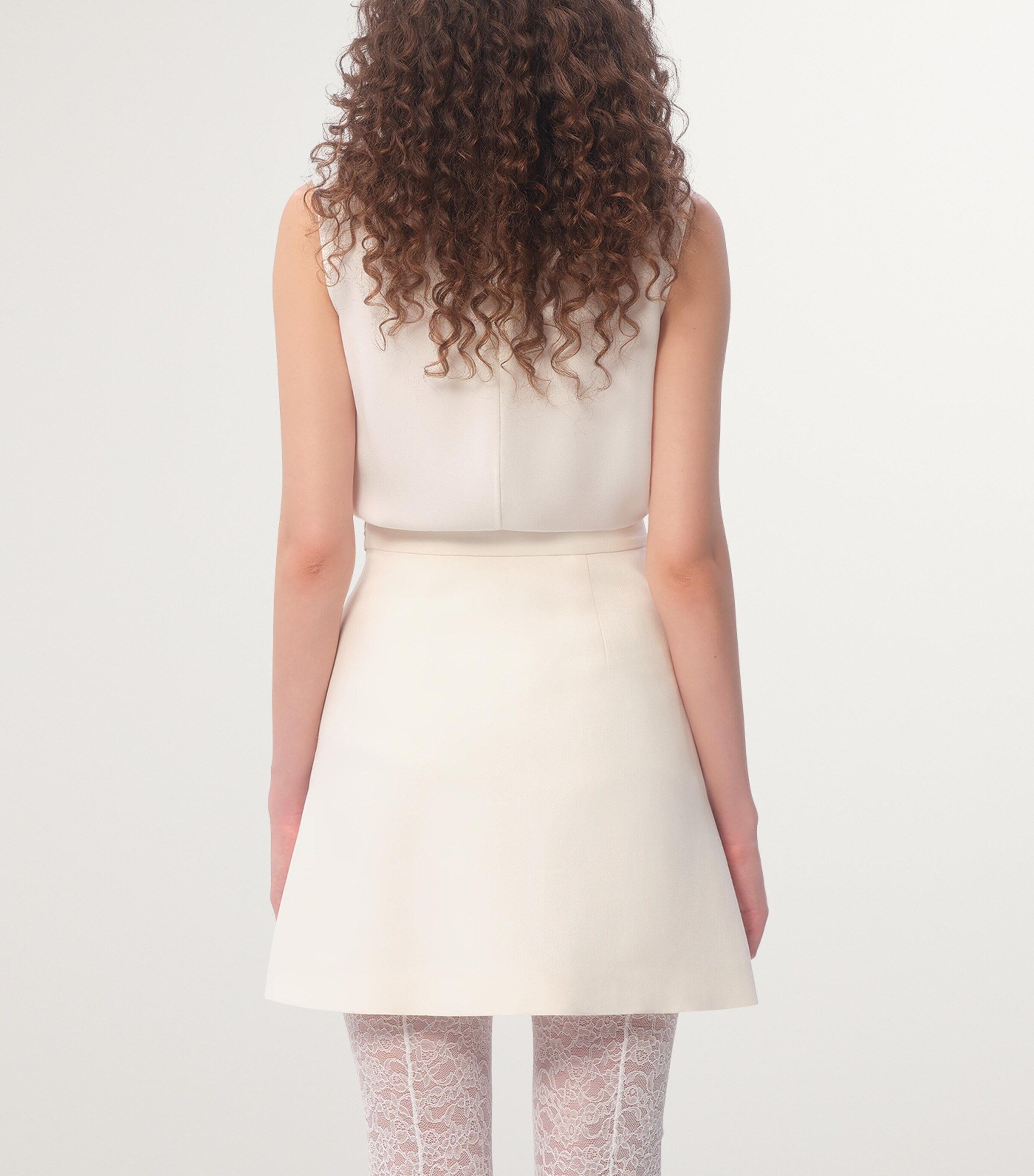 Valentino Womens Silk Sleeveless Top Image 8