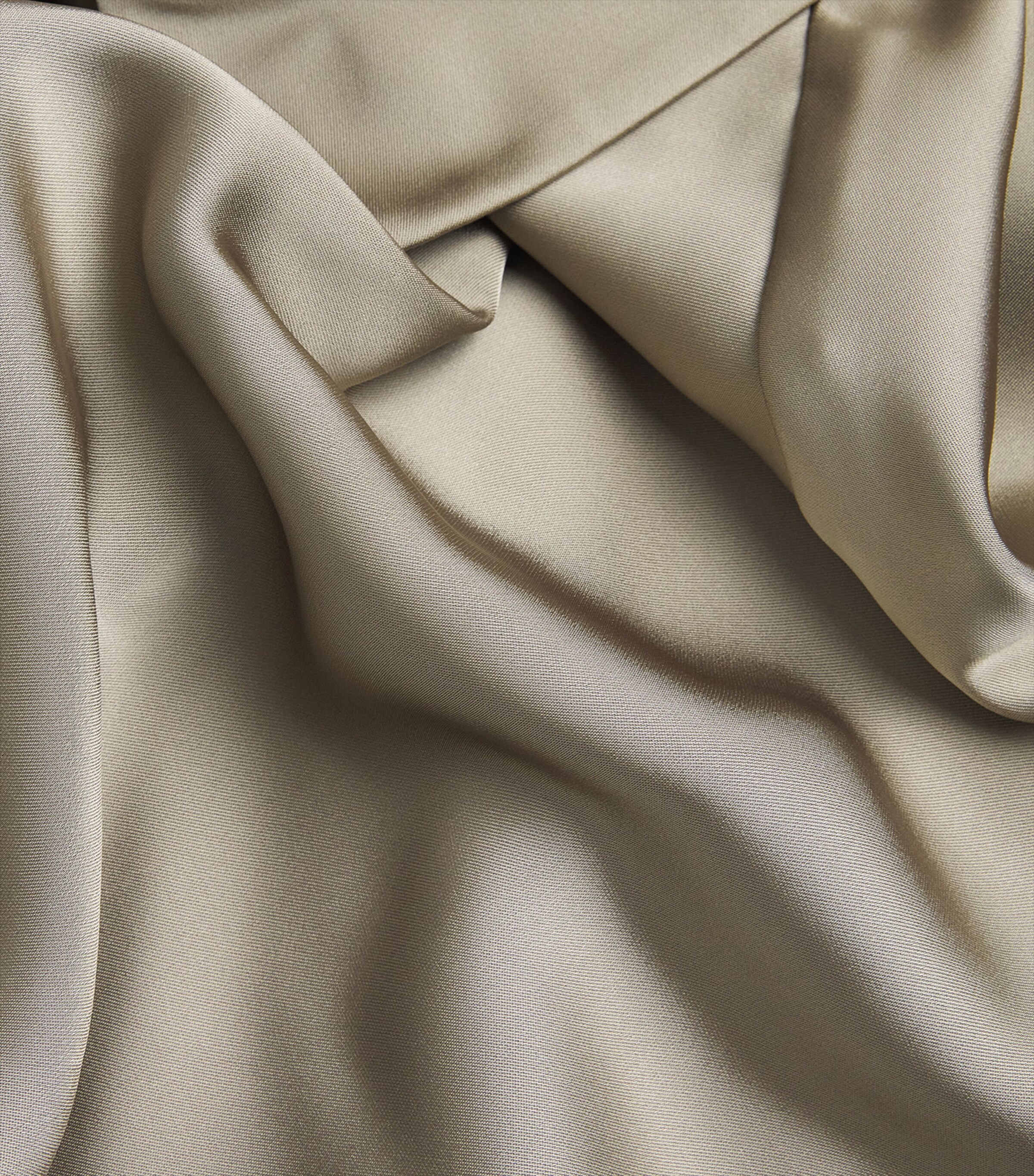 Satin Long-Sleeve Shirt SAGE Image 5