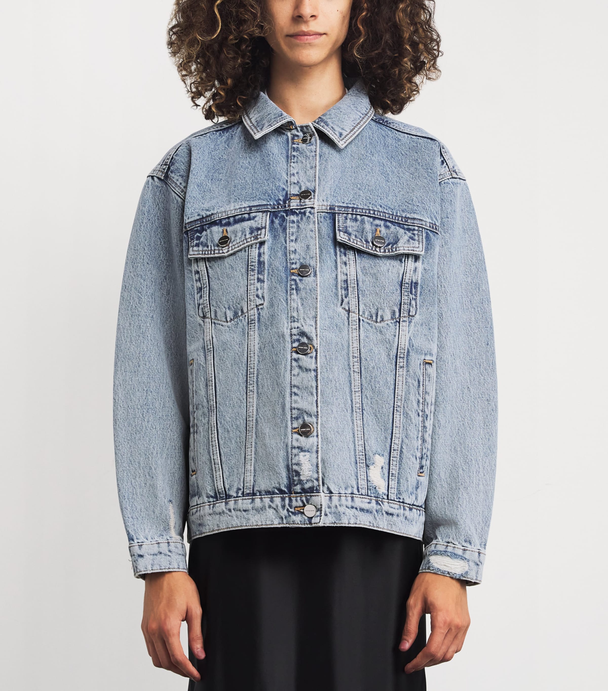 Rory Denim Jacket VINTAGE BLUE Image 3