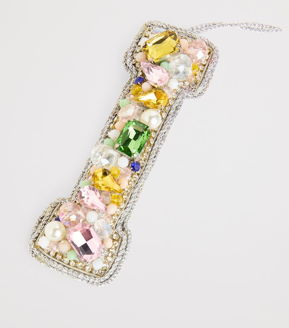 Embellished Alphabet Tree Decoration MULTI, SILVER Image 2