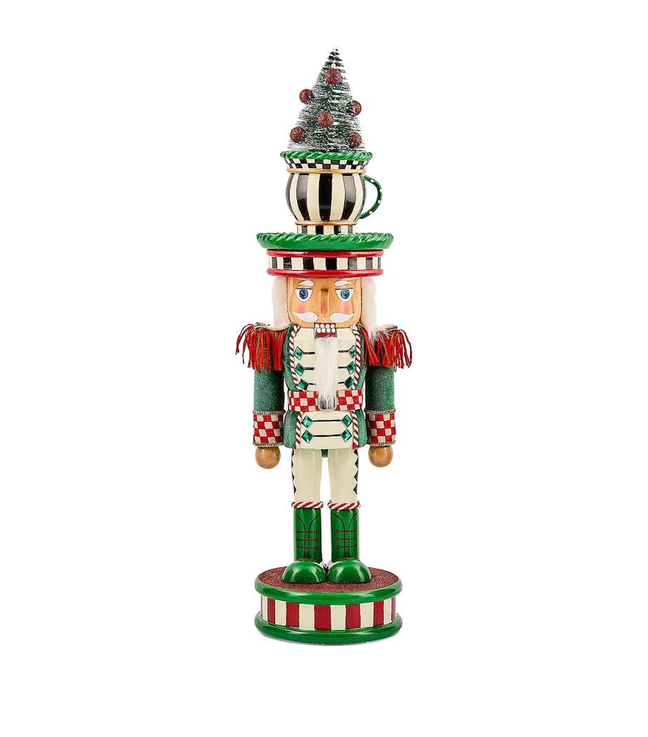 Check It Out Teacup Nutcracker GREEN Image 1