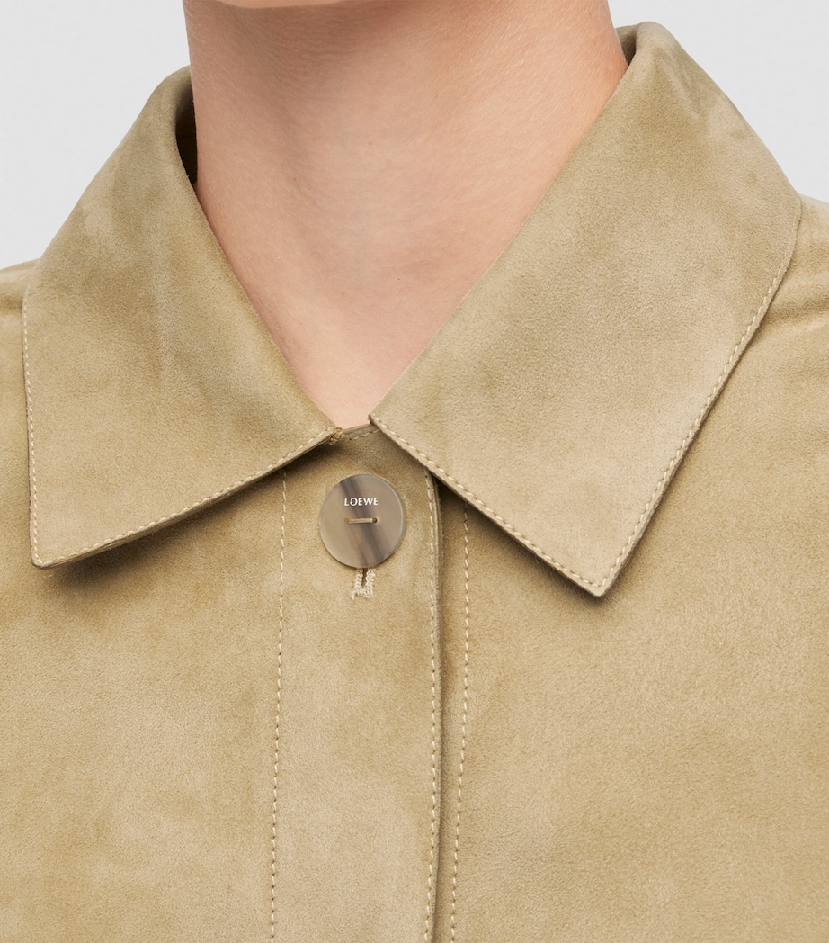 Suede Turn-Up Jacket GOLD Image 5