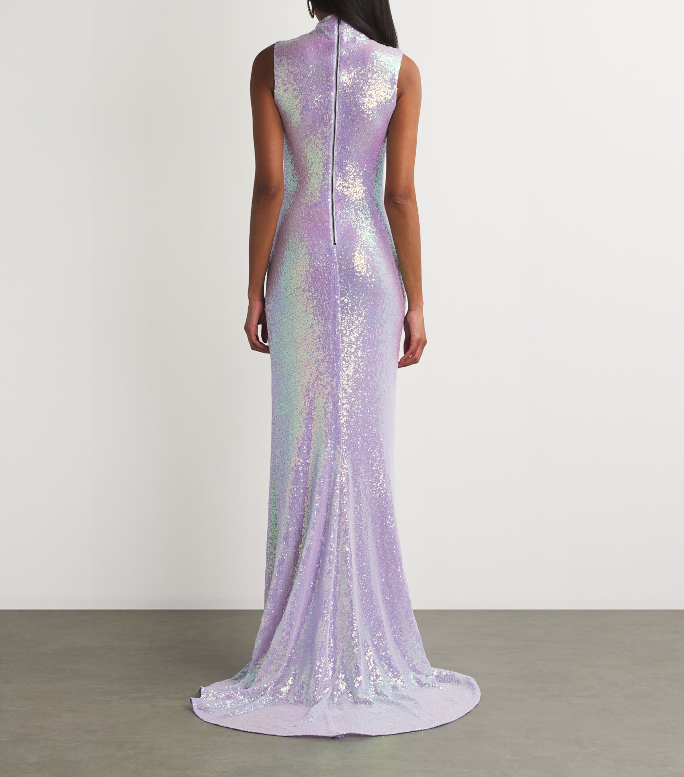 maticevski purple dress Maticevski Purple Sequin Radiella Gown