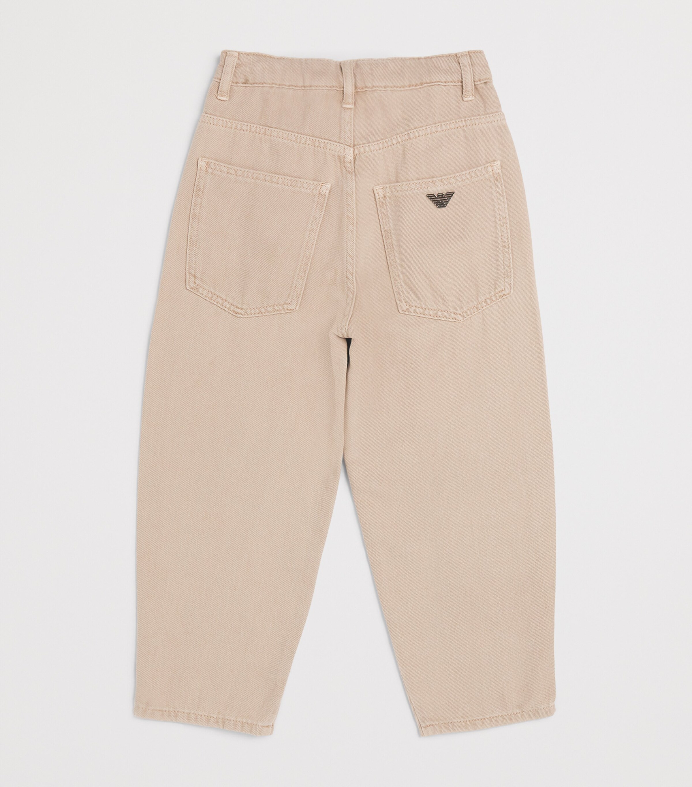 Emporio Armani Kids Carpenter Jeans (4-16 Years) Warm Taupe Image 2