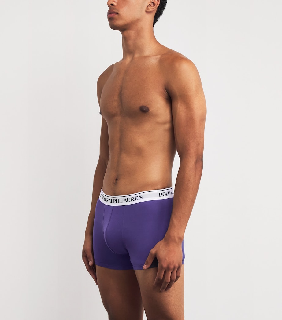 Stretch-Cotton Boxer Briefs (Pack of 3) JNBERY/OXFD BLUE/NVY Image 2