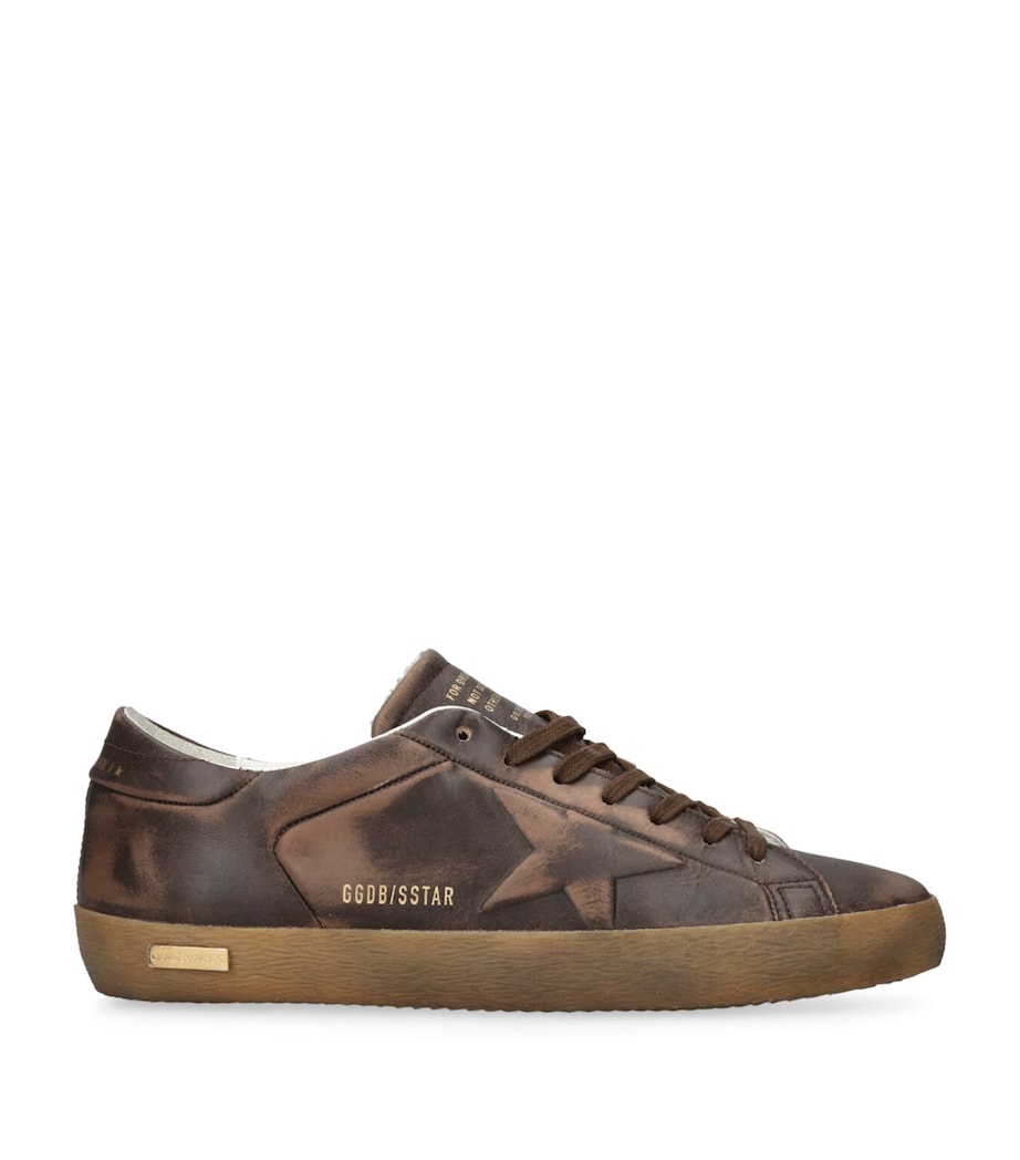 Leather Super-Star Sneakers BROWN/OTH Image 1