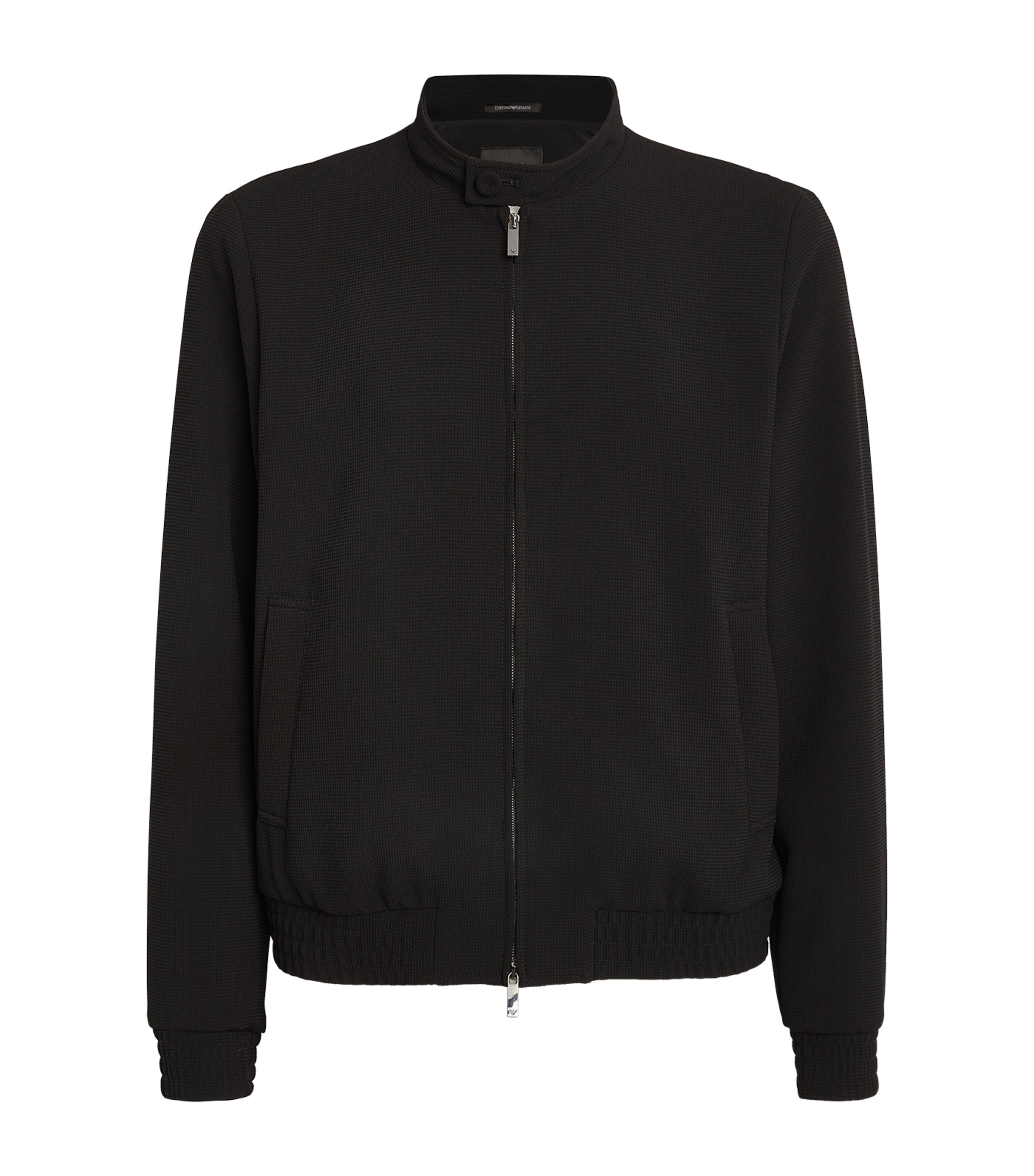 Emporio Armani Men's Blouson Jacket In Black