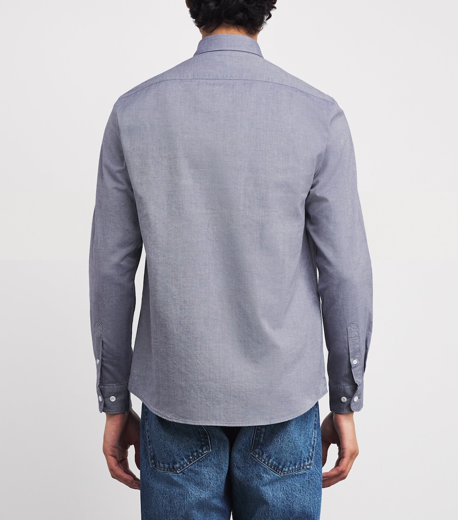 Cotton Oxford Shirt BUNU D BLUE OXFORD Image 4