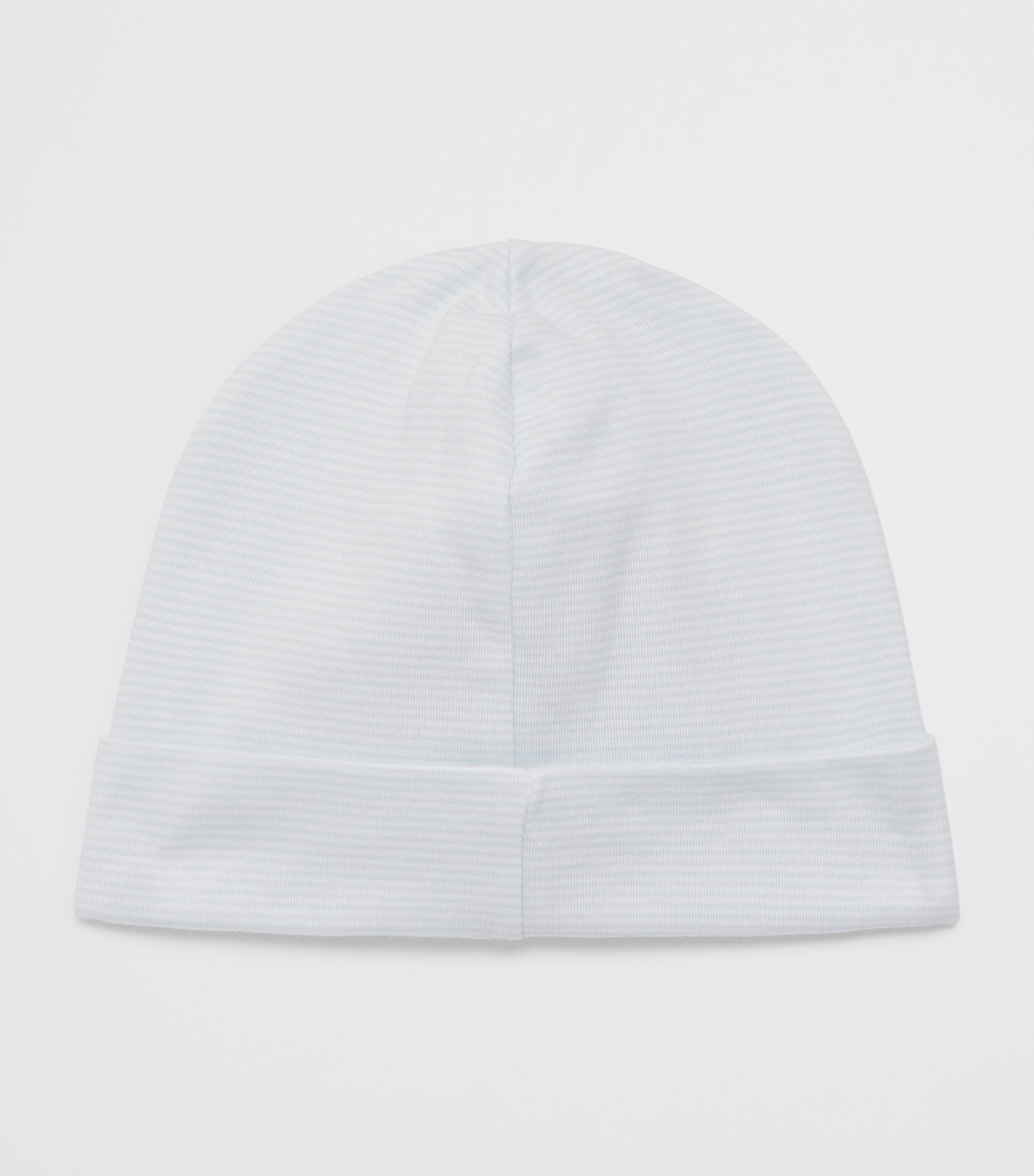 Kissy Kissy Pima Cotton Stripe Hat Blue Image 2