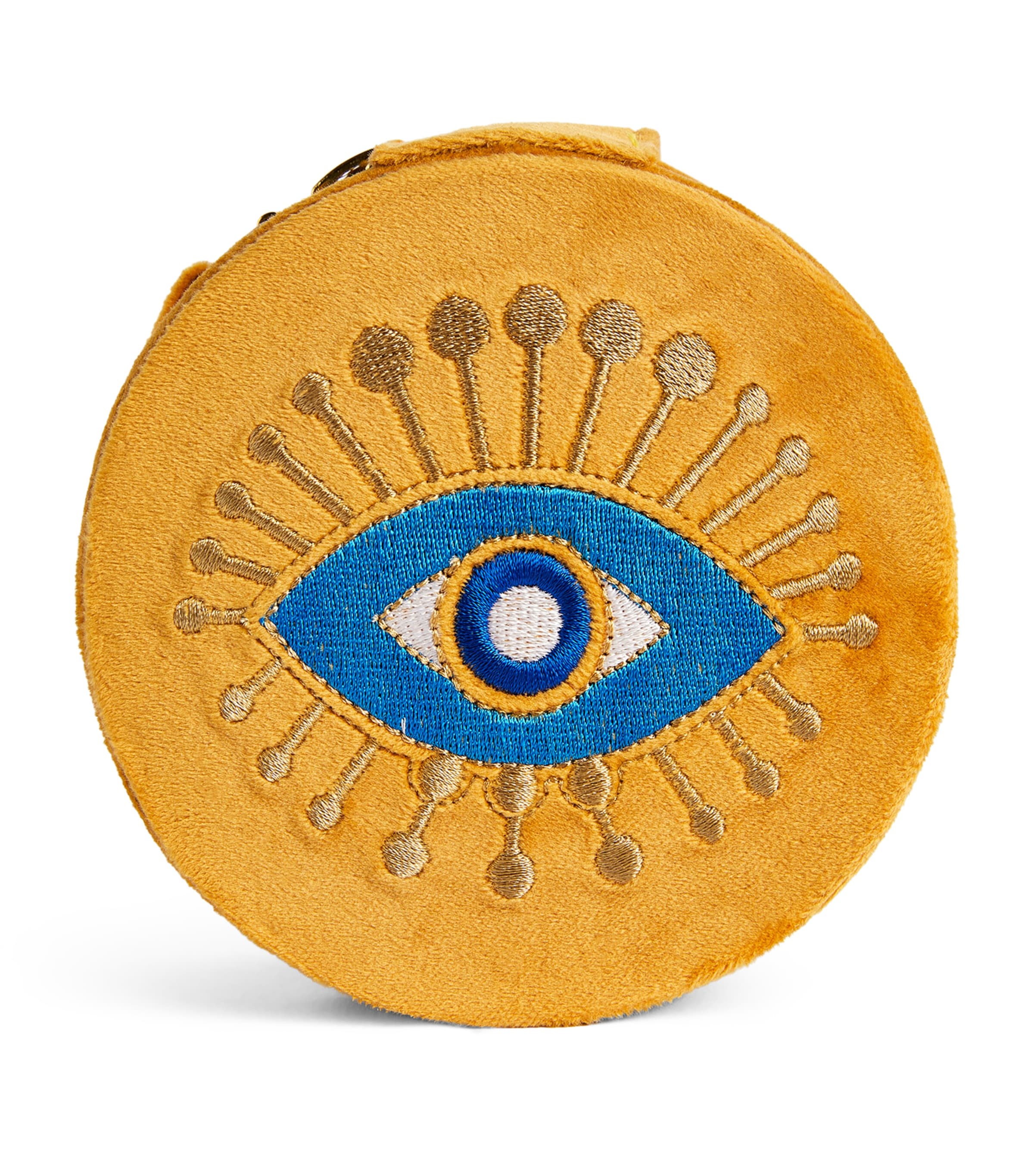 L'atelier Nawbar Rebel Eye Jewellery Box In Yellow