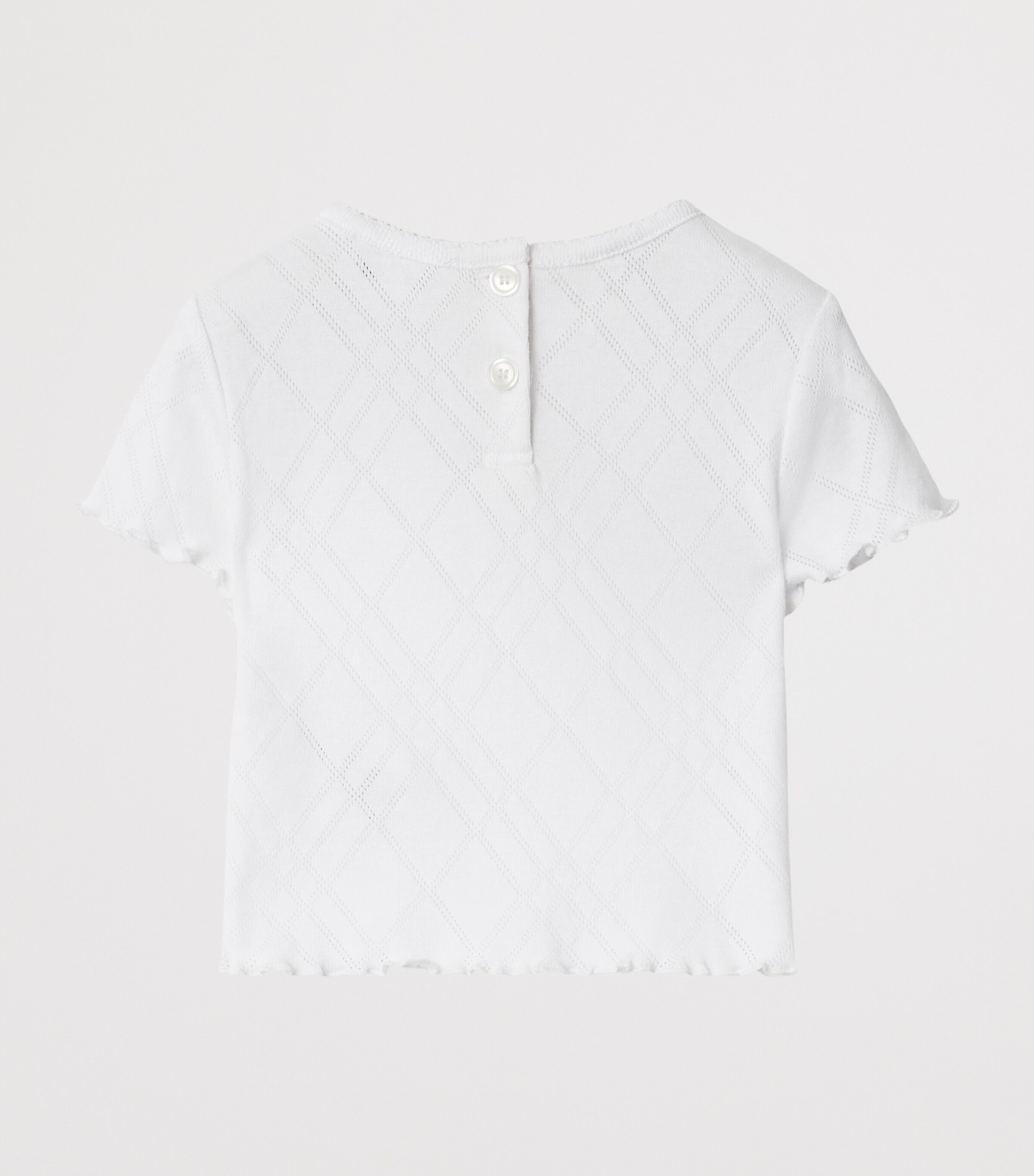 Burberry Kids Cotton Thomas Bear T-Shirt (6-24 Months) White Image 3
