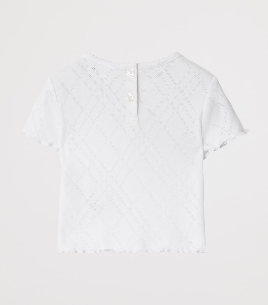 Cotton Thomas Bear T-Shirt (6-24 Months) WHITE Image 3