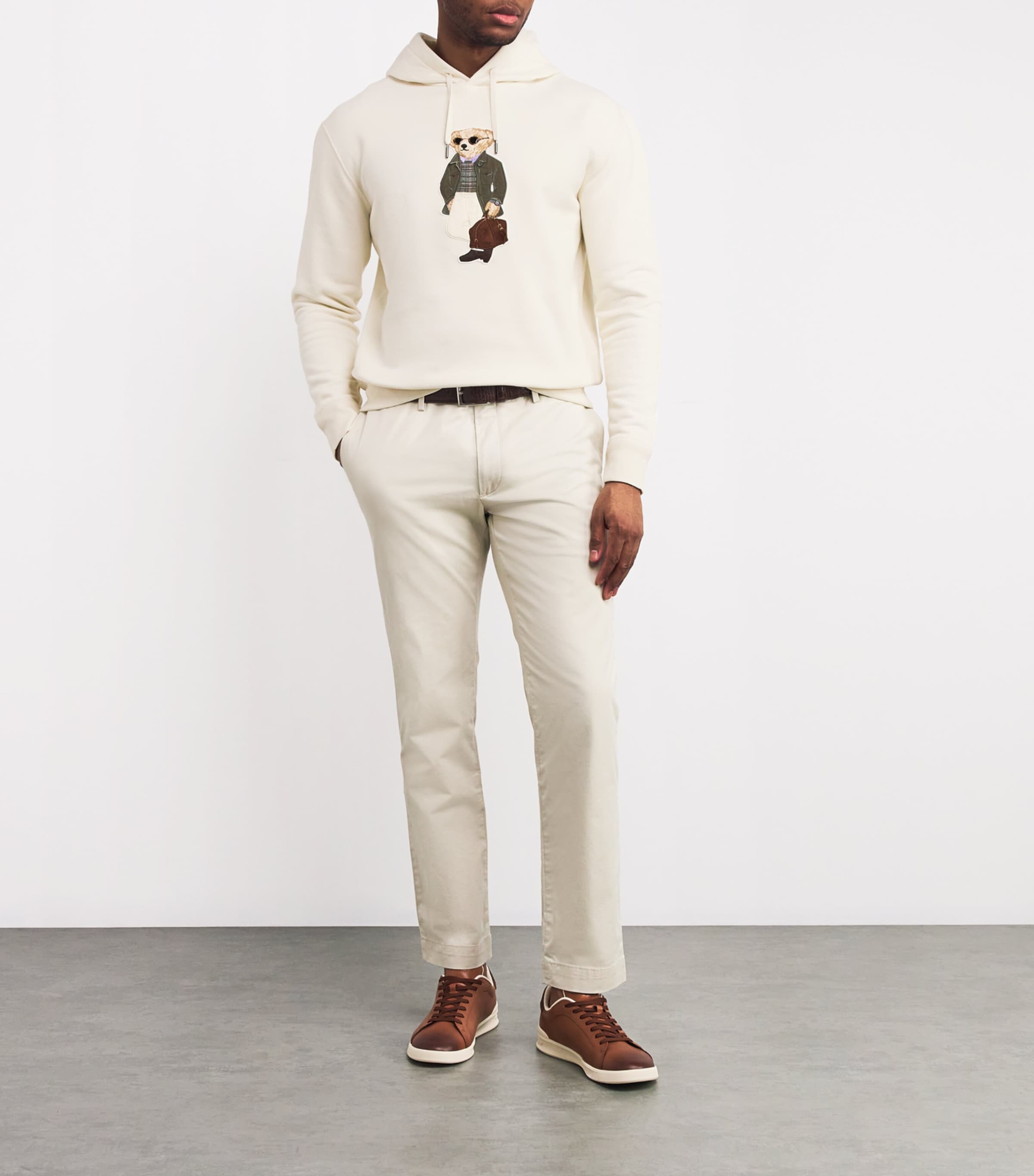 Ralph Lauren Purple Label Polo Bear Hoodie | Harrods US