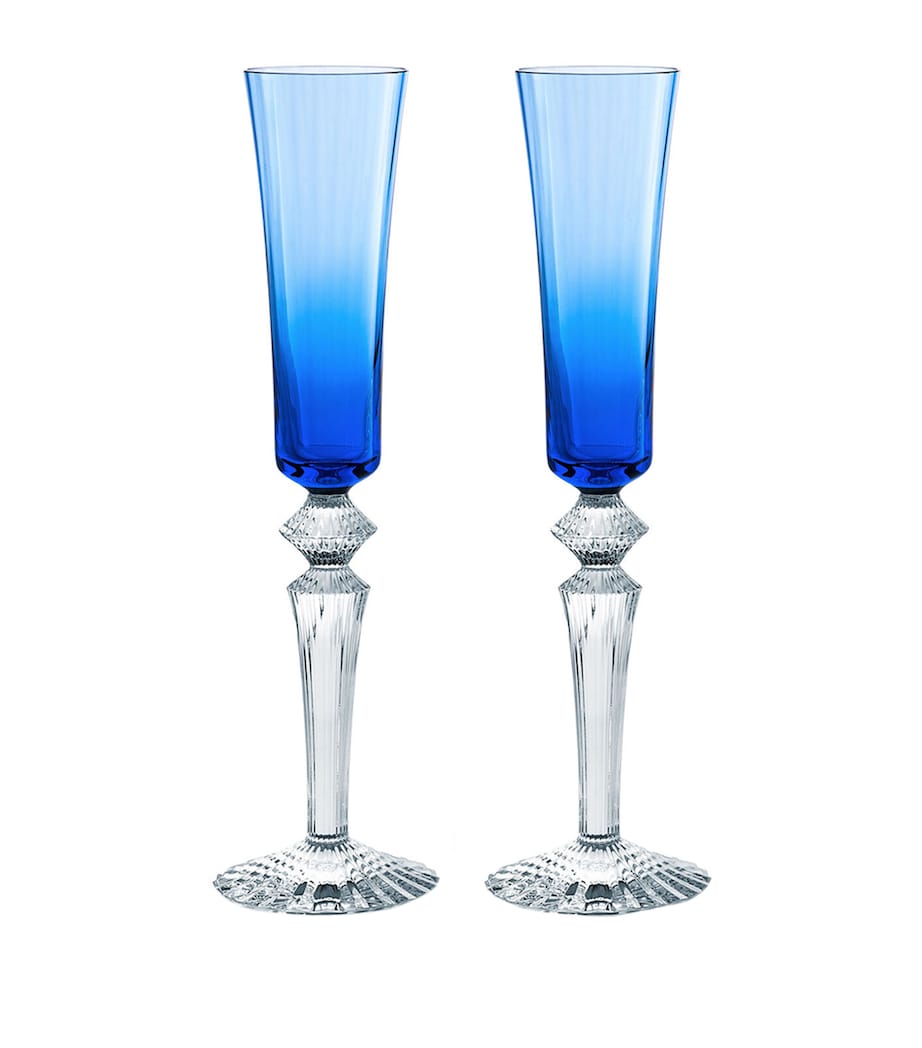 Set of 2 Mille Nuits Champagne Glasses (170ml) NO COLOUR Image 1