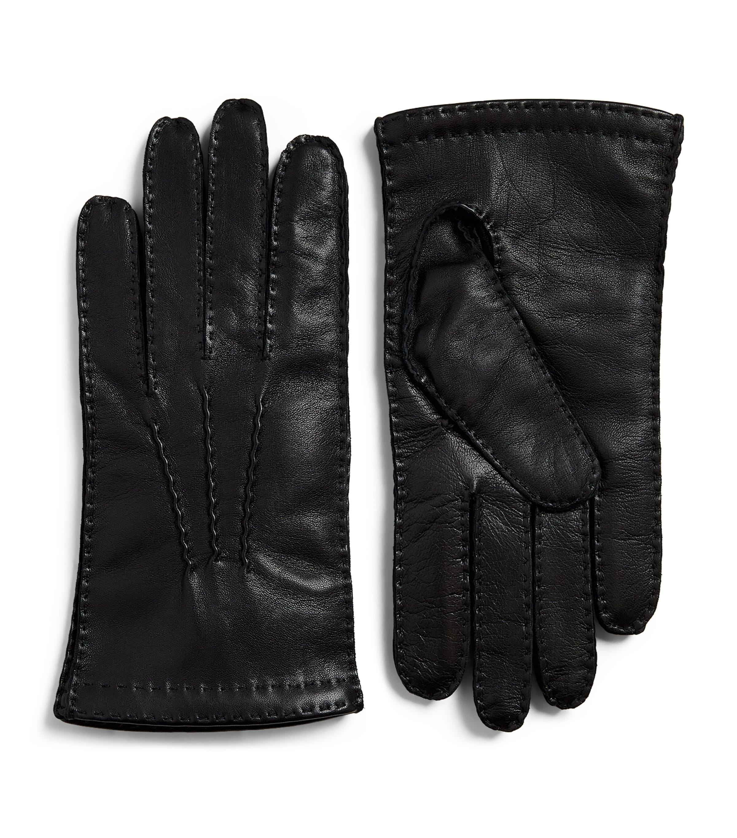 Hamerli Leather Gloves Black Image 1
