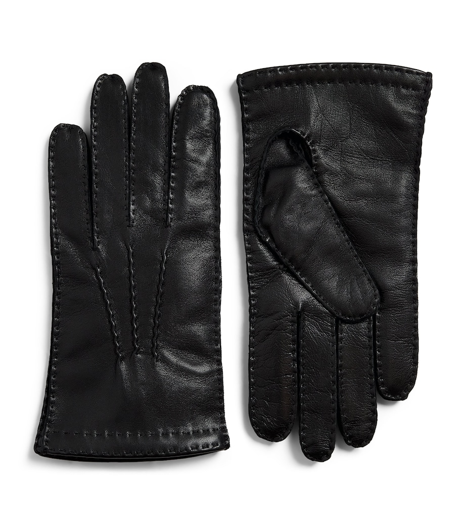 Hamerli Leather Gloves Black Image 1