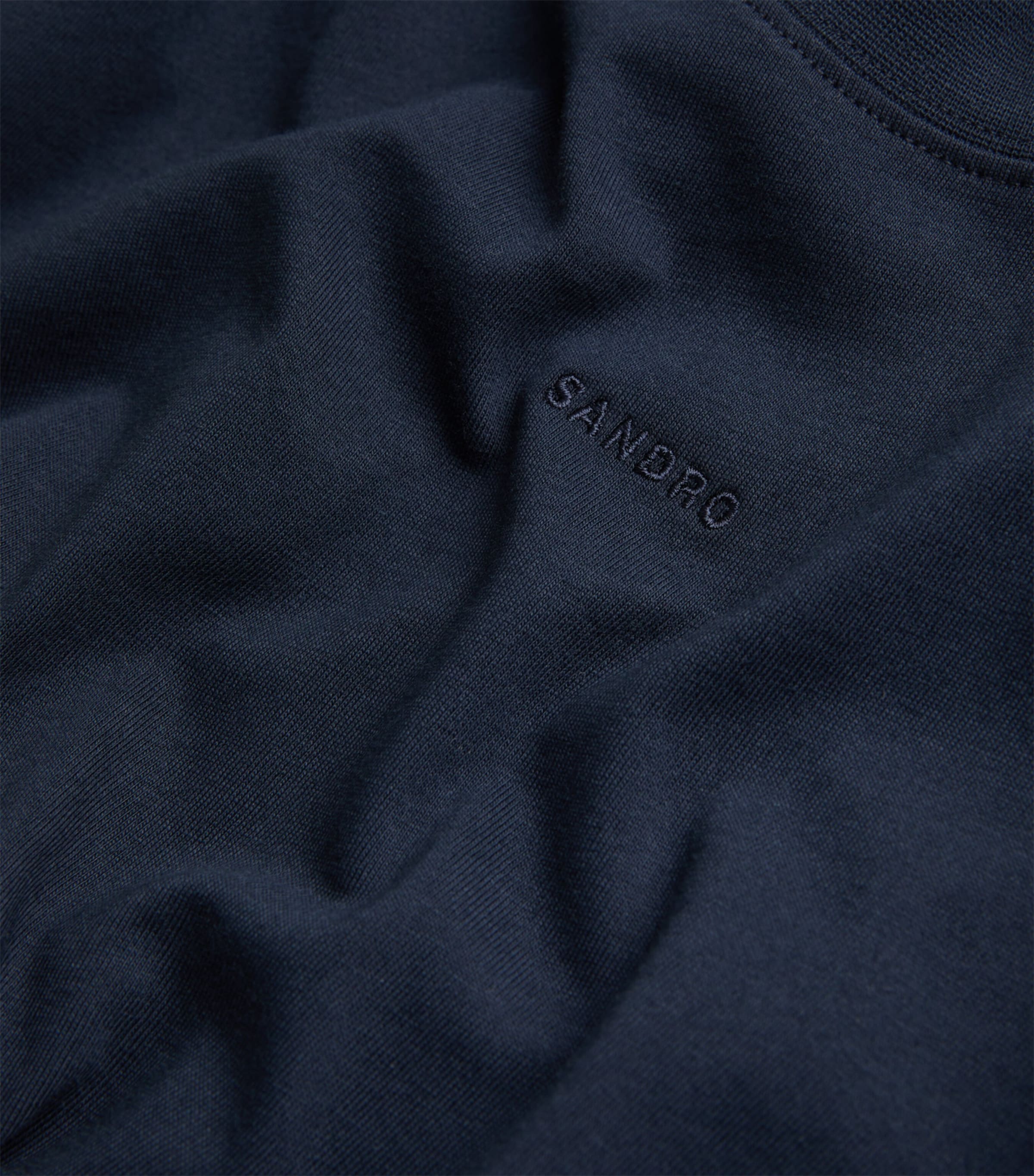 Embroidered Logo T-Shirt NAVY BLUE Image 5