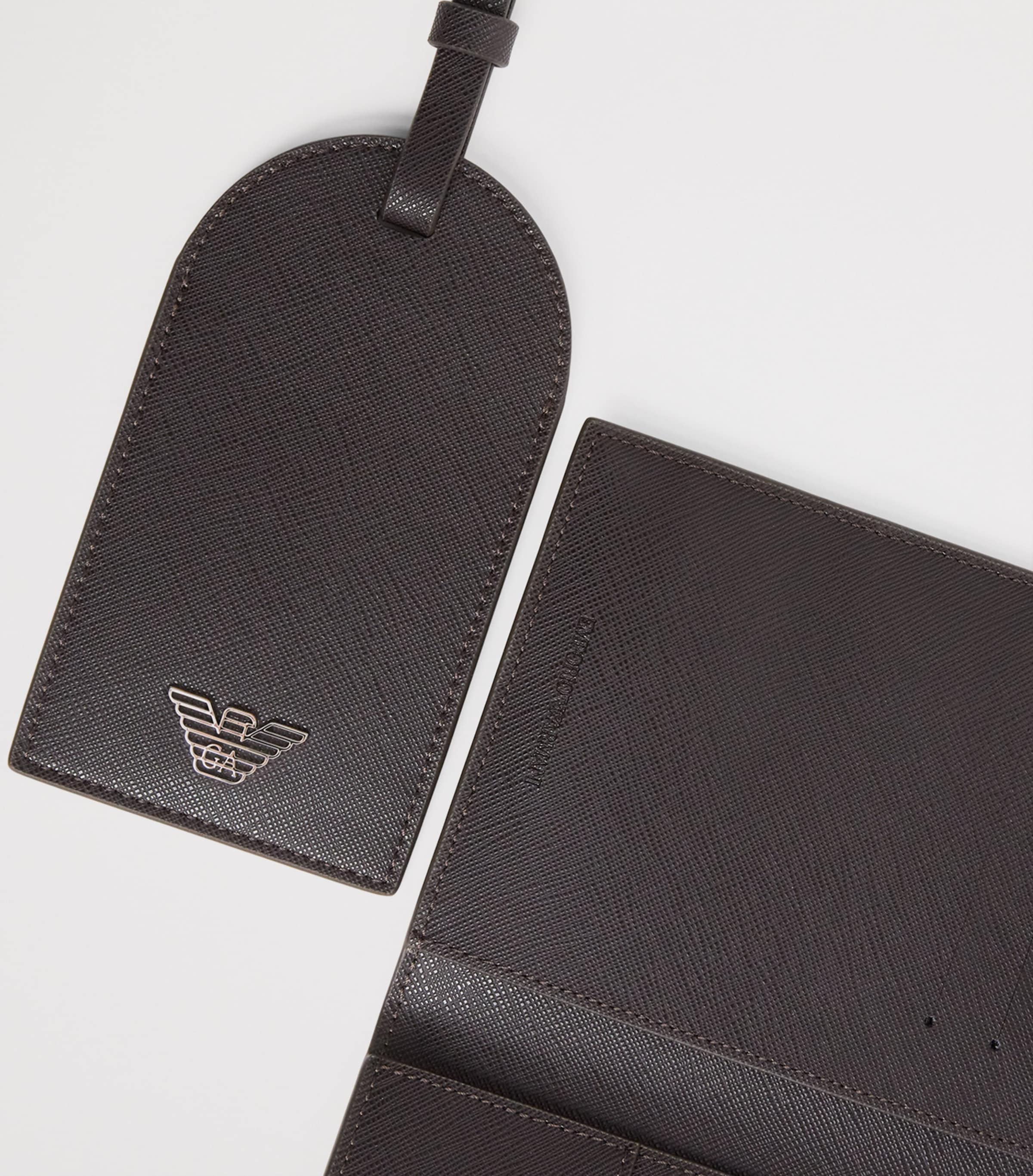 Leather Passport Holder and Tag Set UB104 Image 3