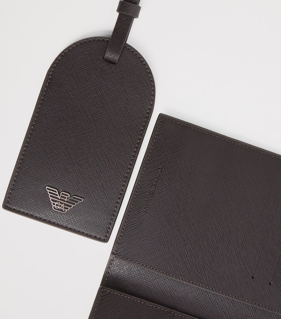 Leather Passport Holder and Tag Set UB104 Image 3