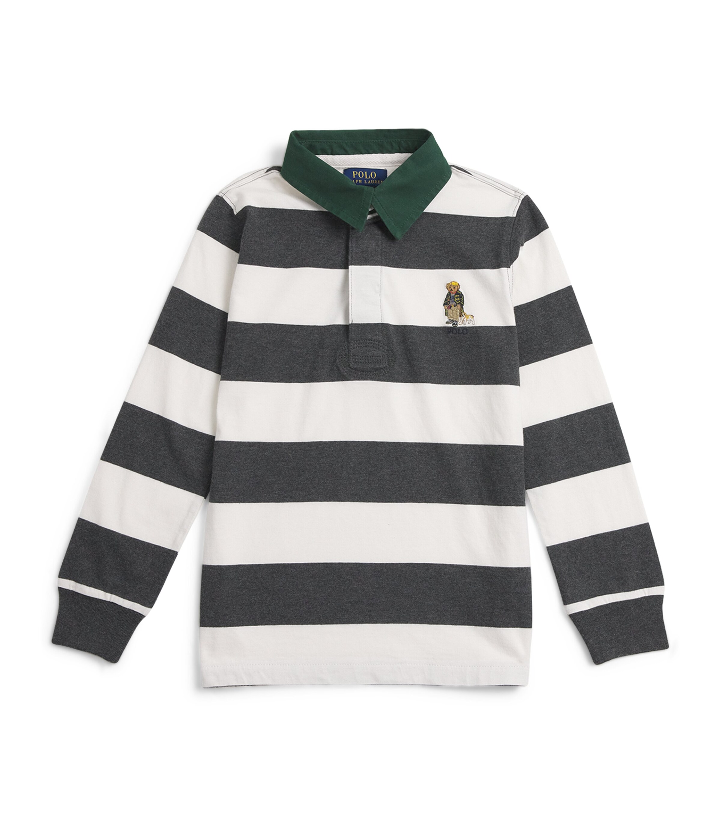 Ralph Lauren Kids Polo Bear Rugby Shirt (2-7 Years) | Boys Clothing | Sweatshirts & Hoodies | Designers | Polo Ralph Lauren | Ralph Lauren | Hoodies & Sweatshirts