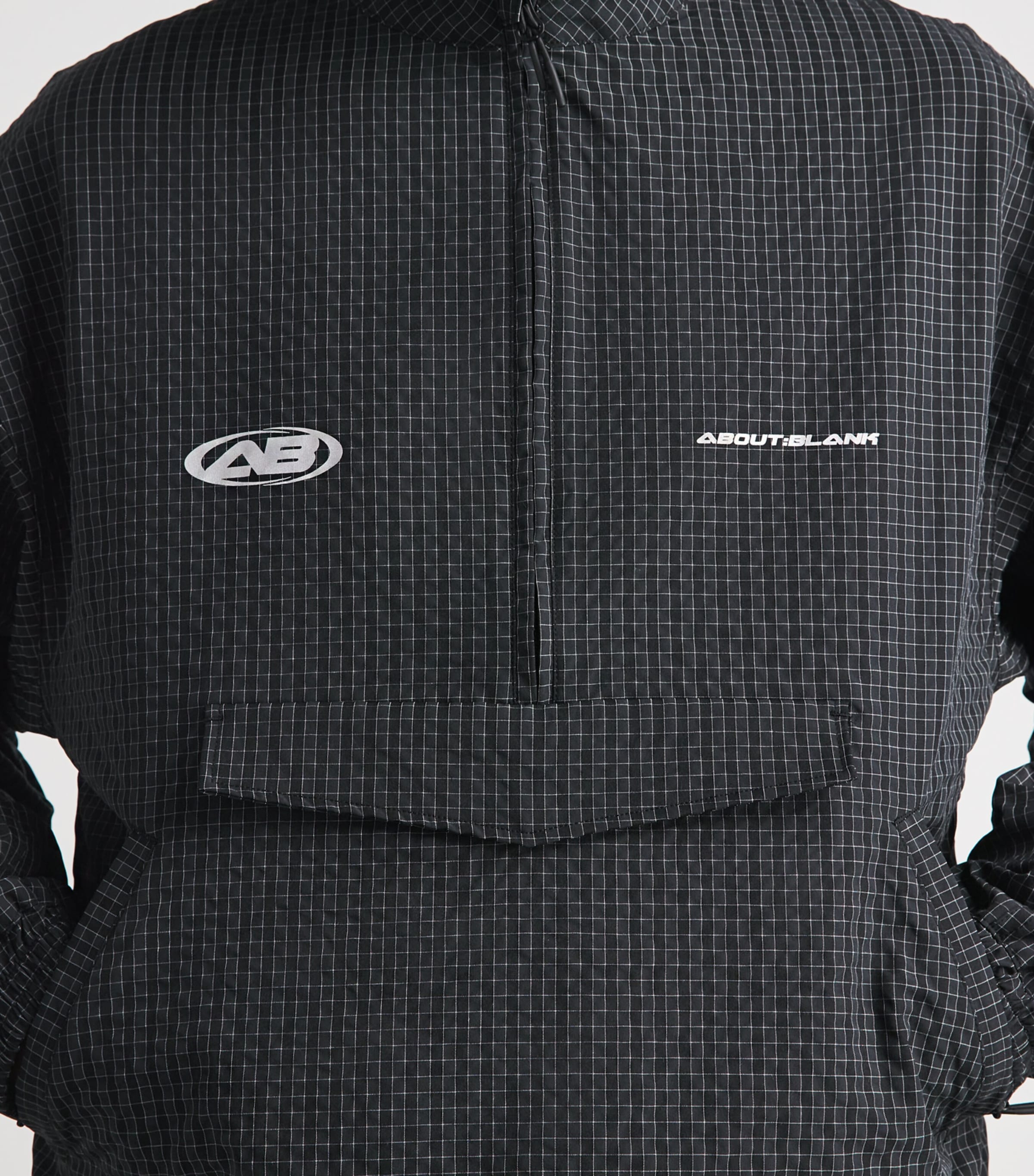 about:blank Mens Overhead Oblique Jacket Navy Check Image 3
