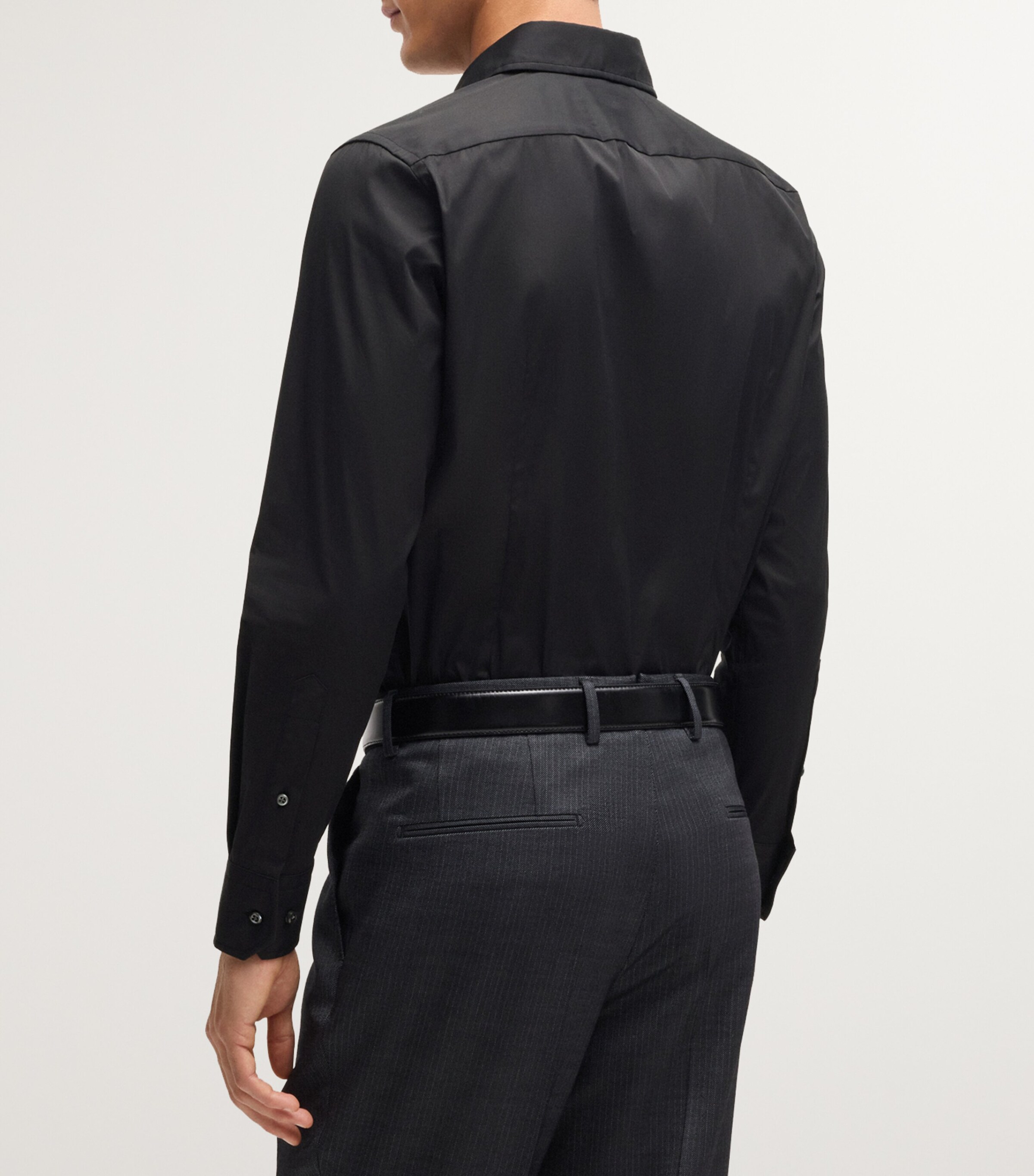 Stretch-Cotton Slim Shirt 1 Image 3
