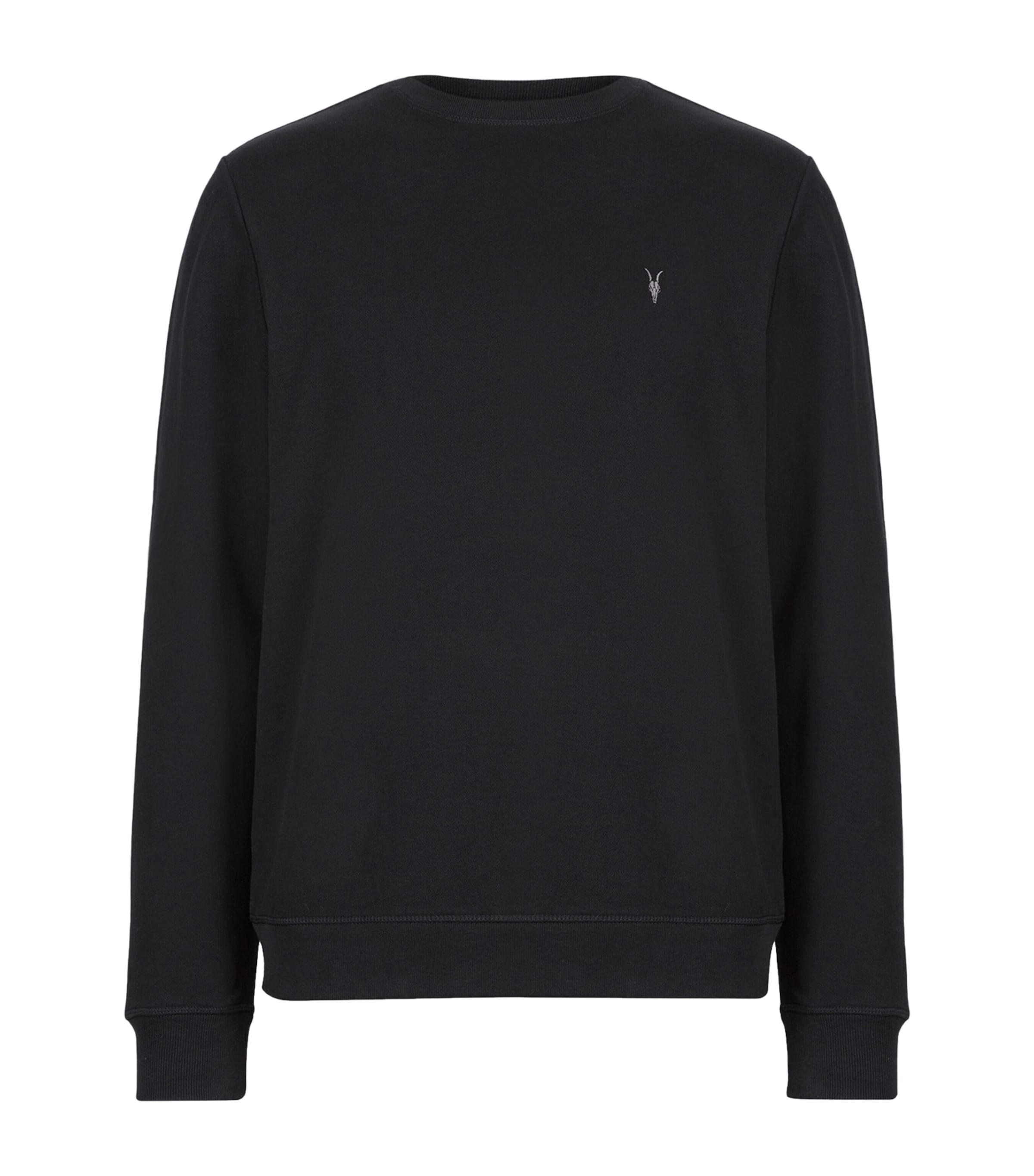 Organic Cotton Raven Sweatshirt BLACK Image 1