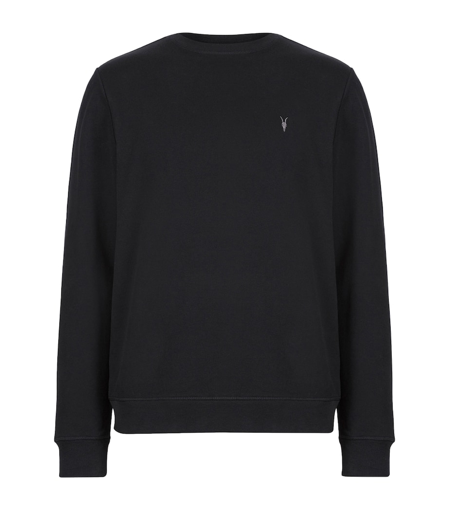 Organic Cotton Raven Sweatshirt BLACK Image 1