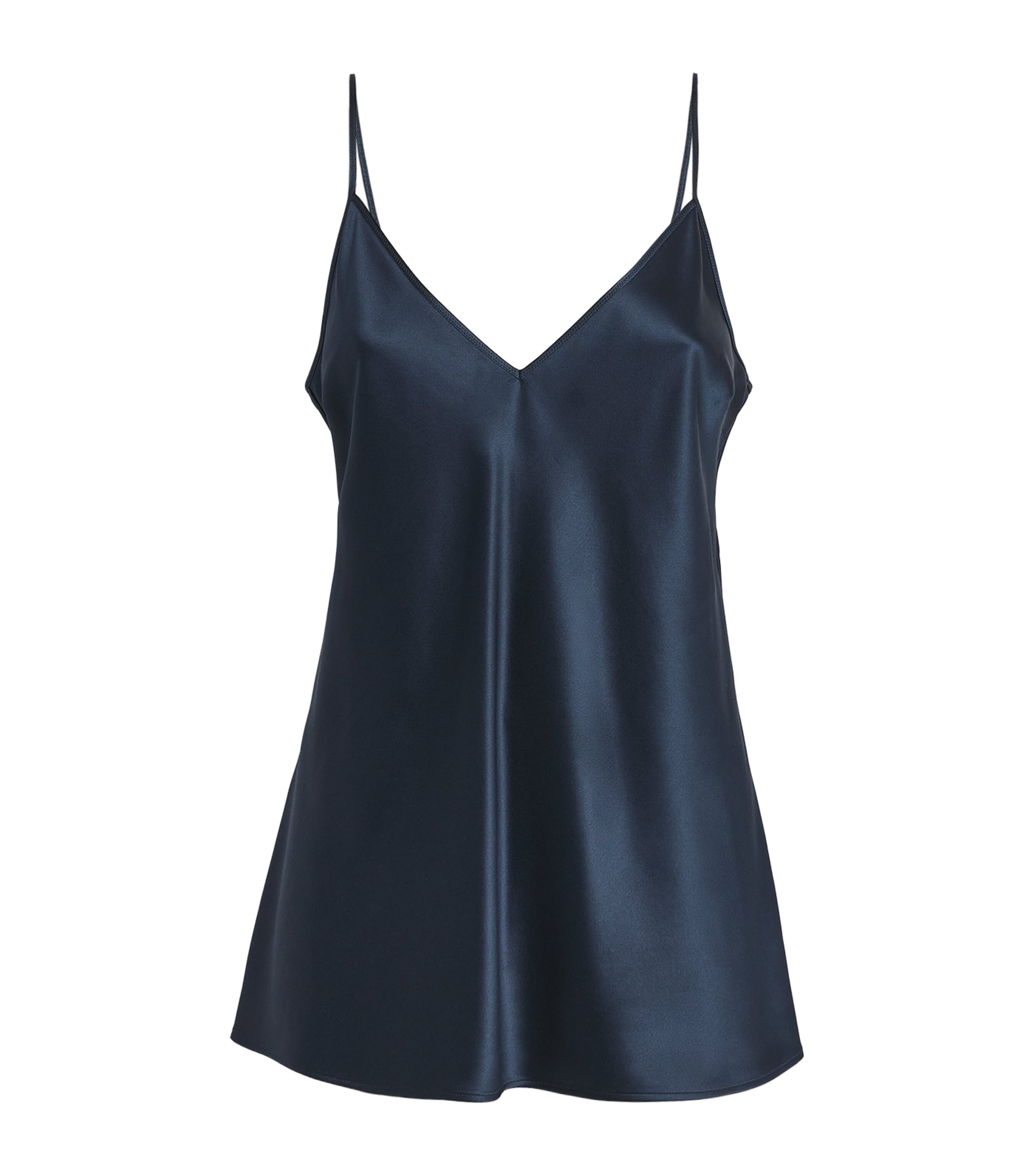 Joseph Womens Satin Sleeveless Top Indigo Image 1