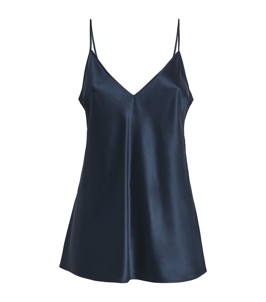 Joseph Womens Satin Sleeveless Top Indigo Image 1