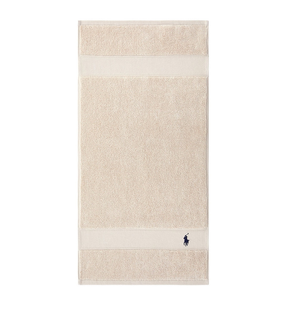 Polo Player Guest Towel (40cm x 75cm) PALE OAK Image 4