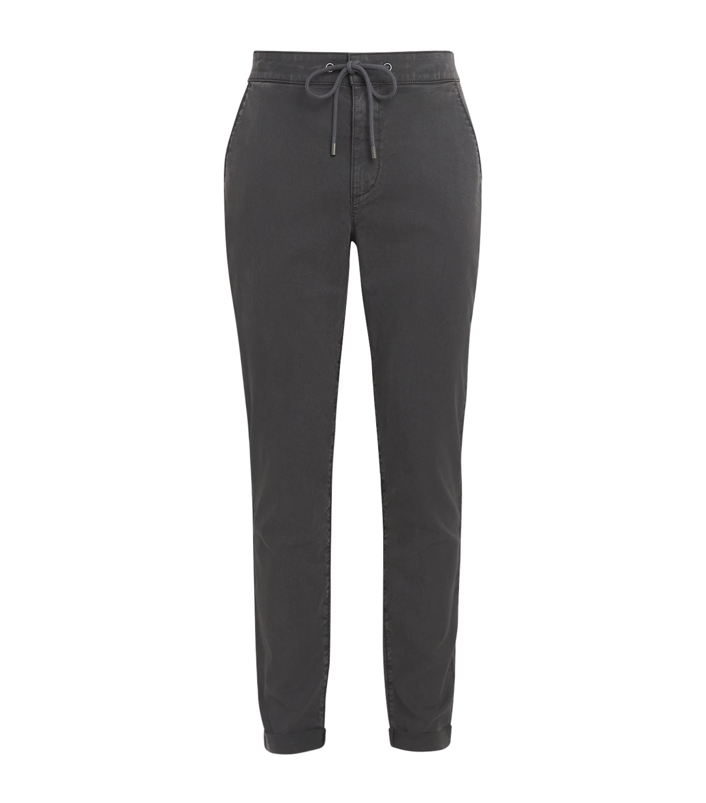 Paige Drawstring Fraser Chinos In Gray