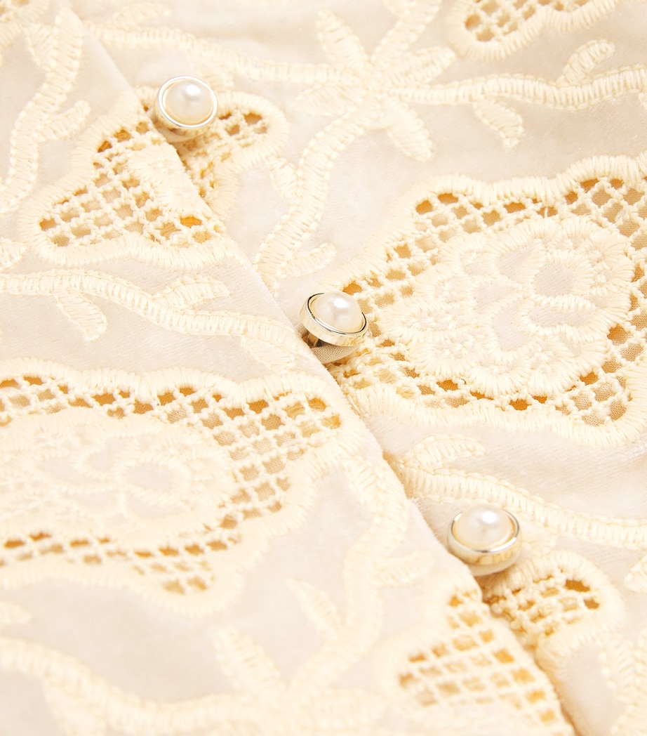 Cotton Embroidered Ava Top (3-16 Years) OAT Image 4