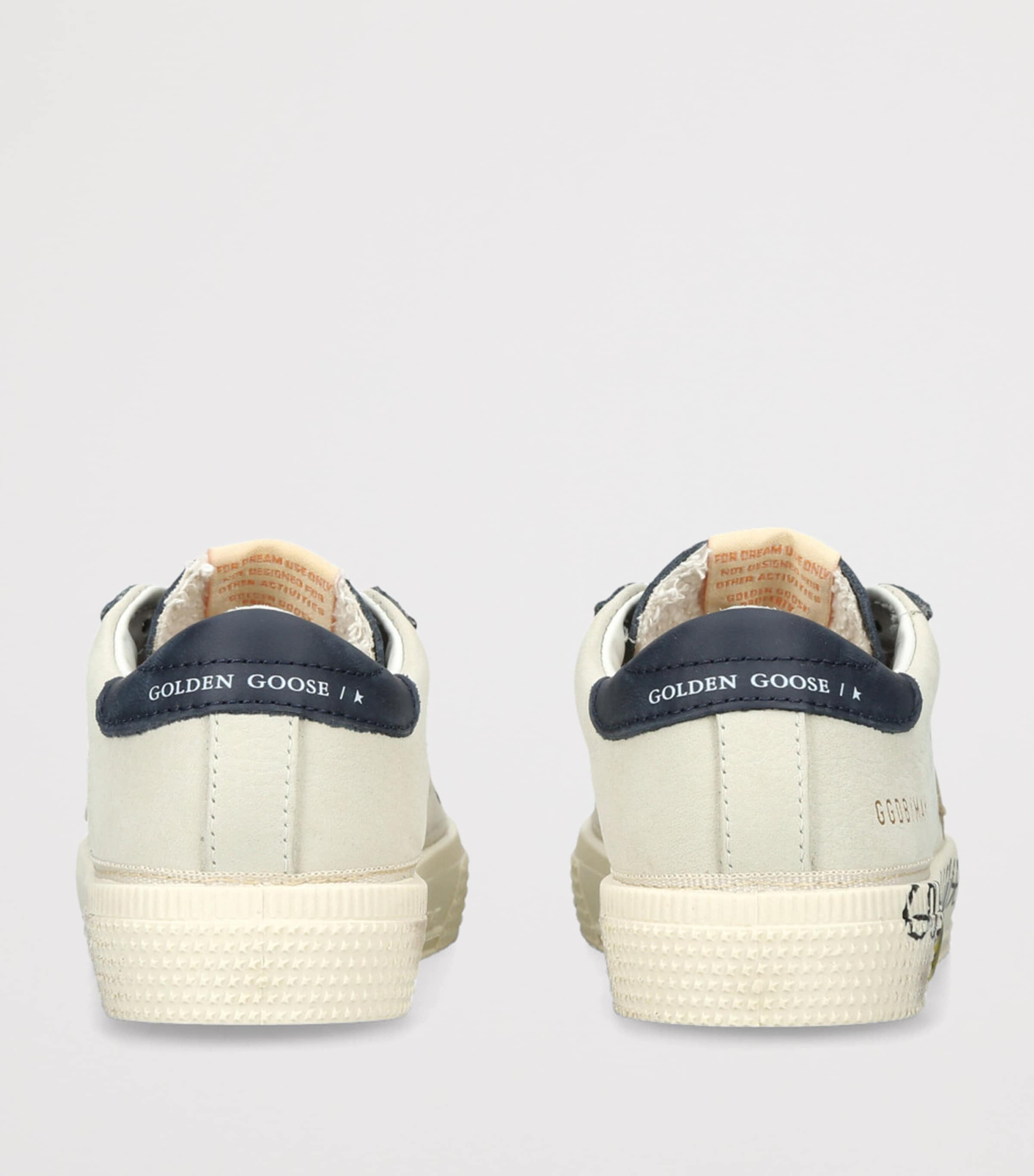 Leather May Sneakers BLUE OTHER Image 2