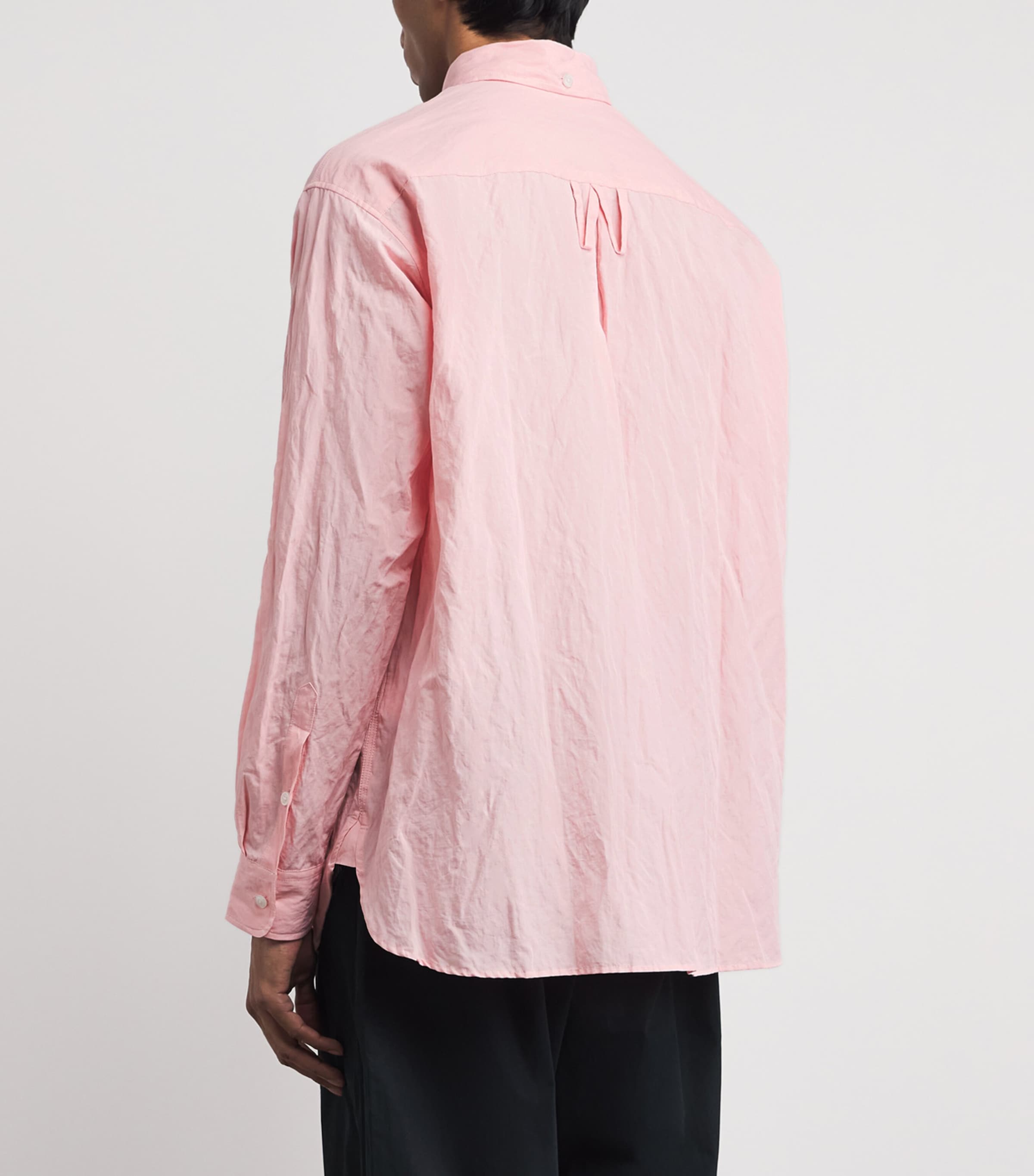 Willy Chavarria Mens Cotton Veterano Shirt Chicle Image 5
